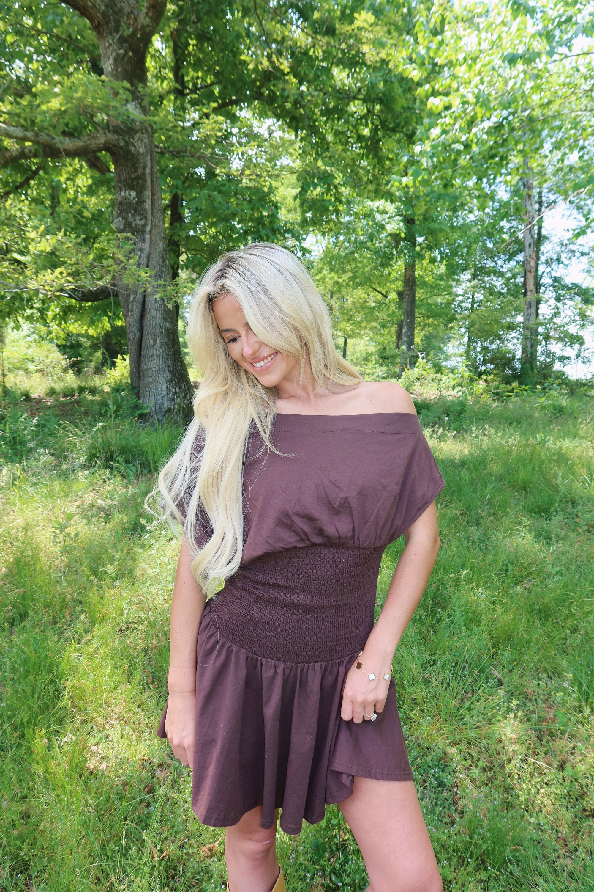 Asha Short Sleeve Mini Dress