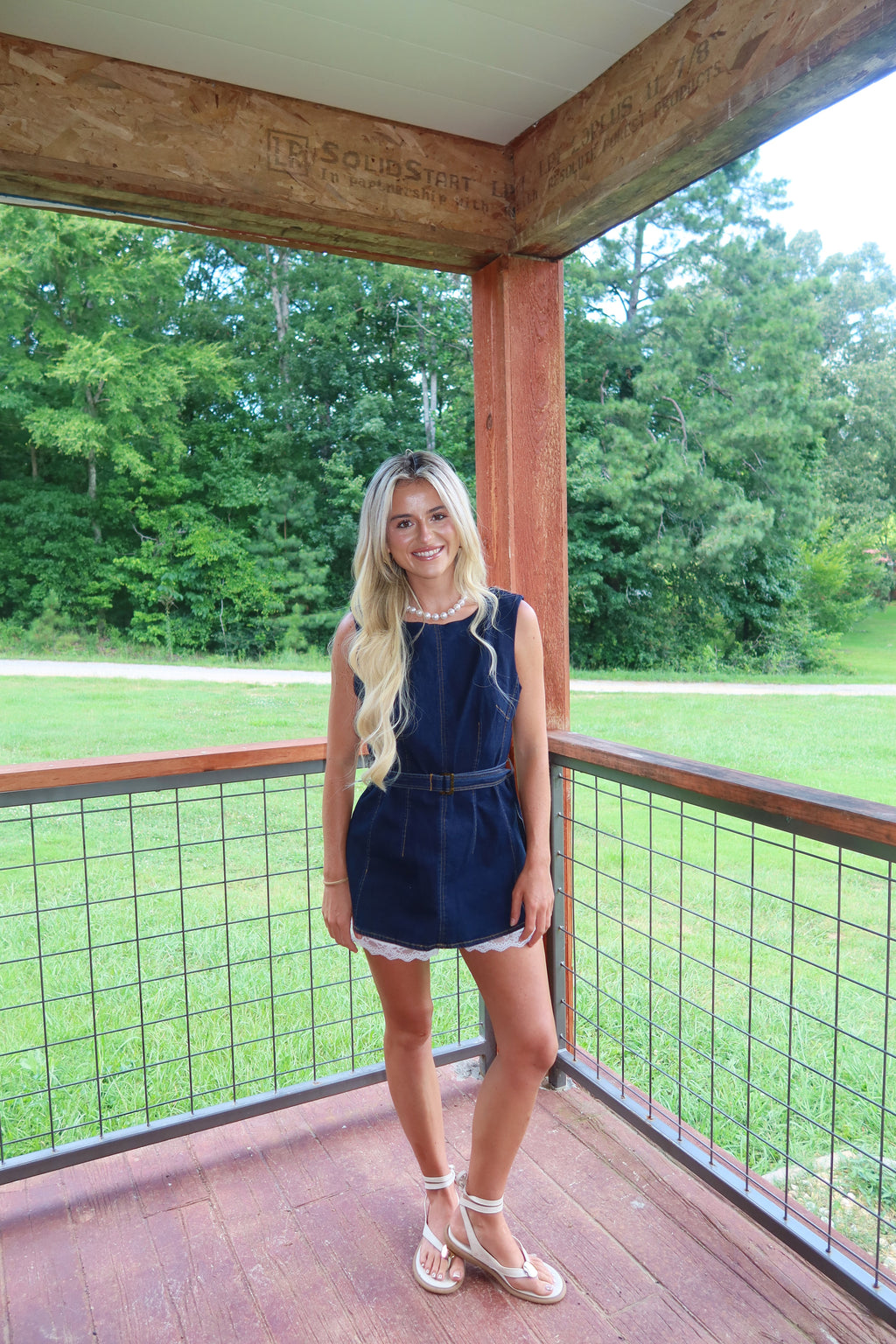 Sutton Denim Top