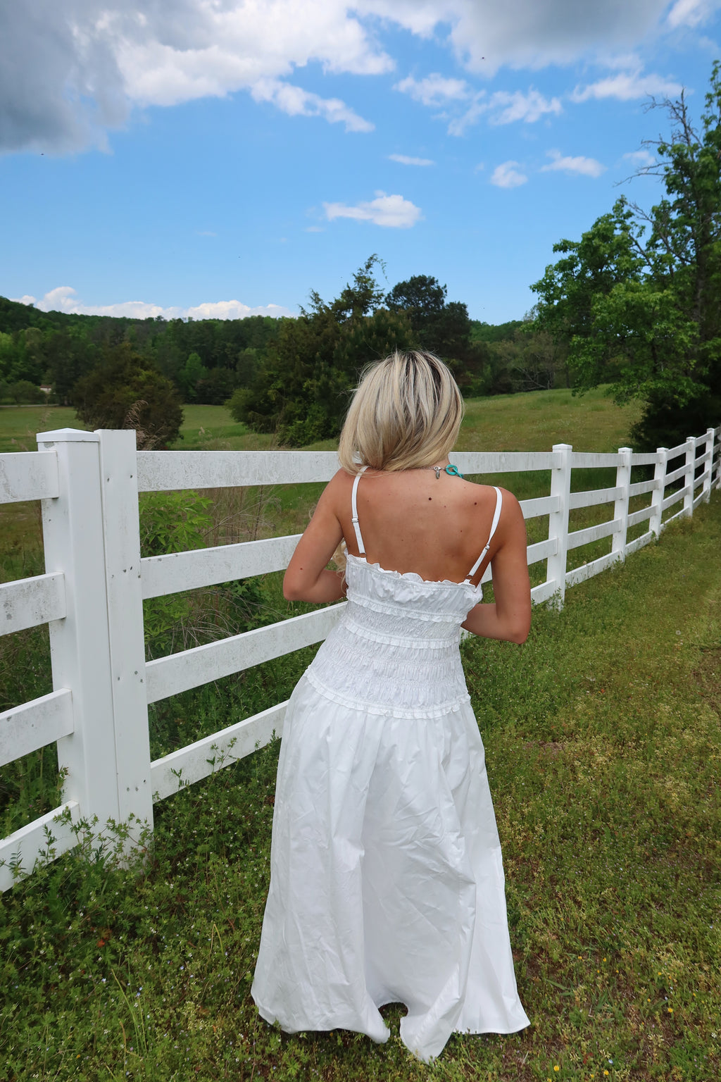 Marcie Smocked Maxi Dress