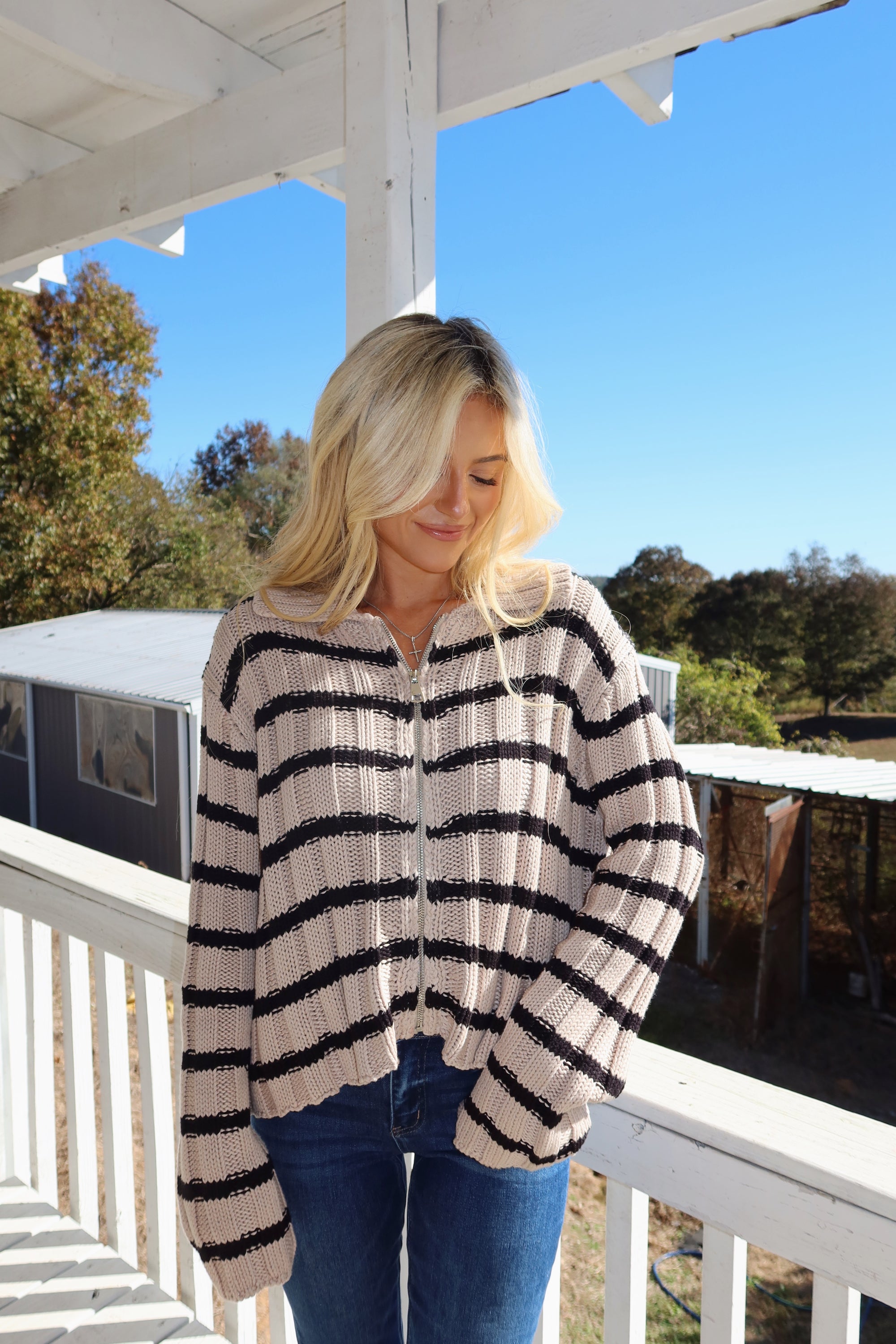 The Rowan Knit Zip-up