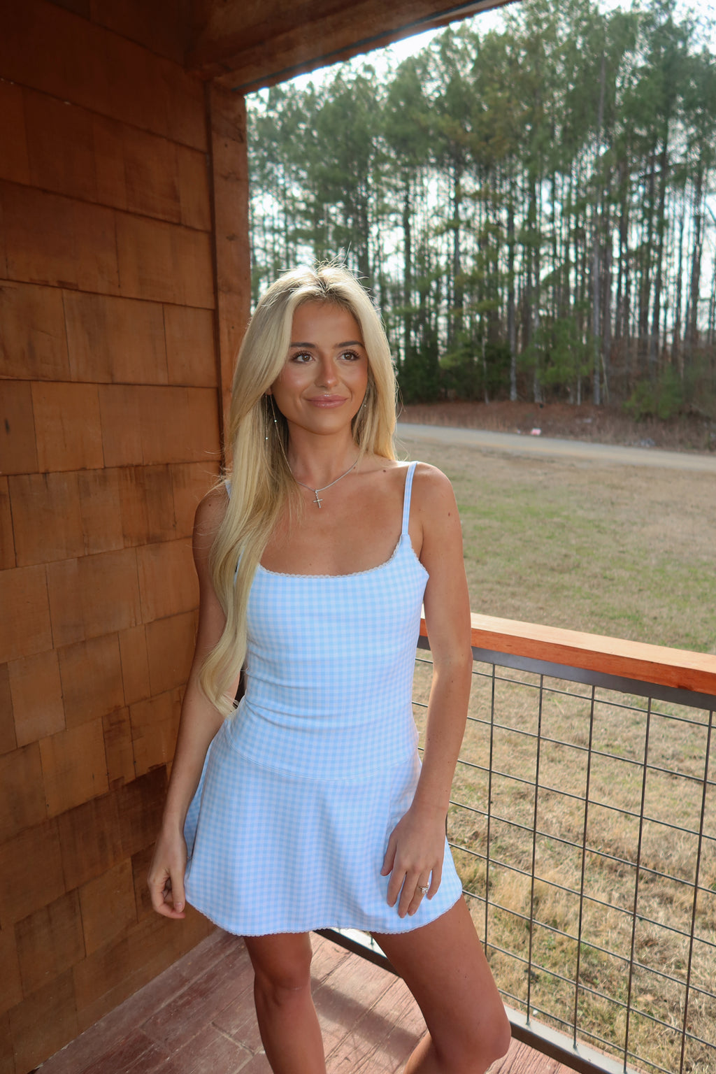 Picnic Gingham Tennis Dress