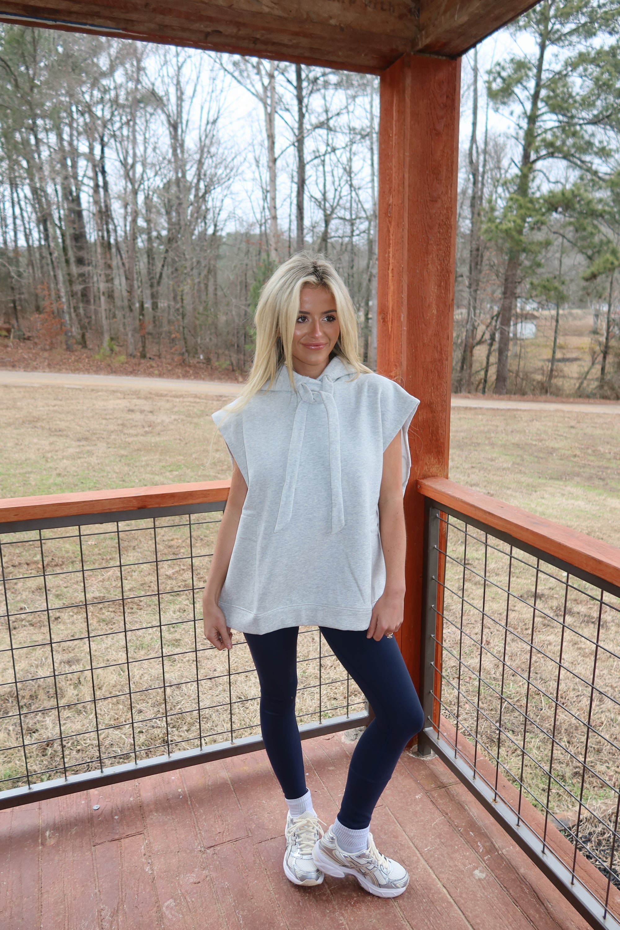 Sports Club Sleeveless Hoodie