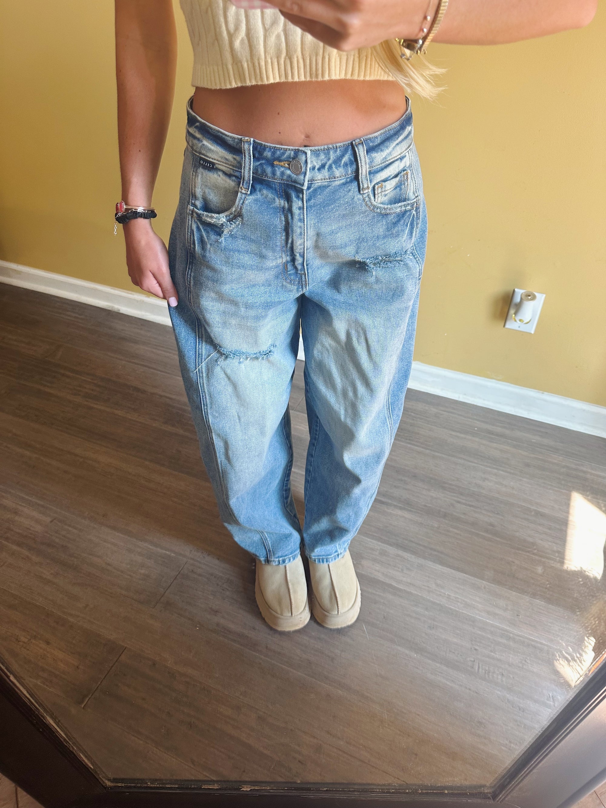 Cayleigh Barrel Jeans