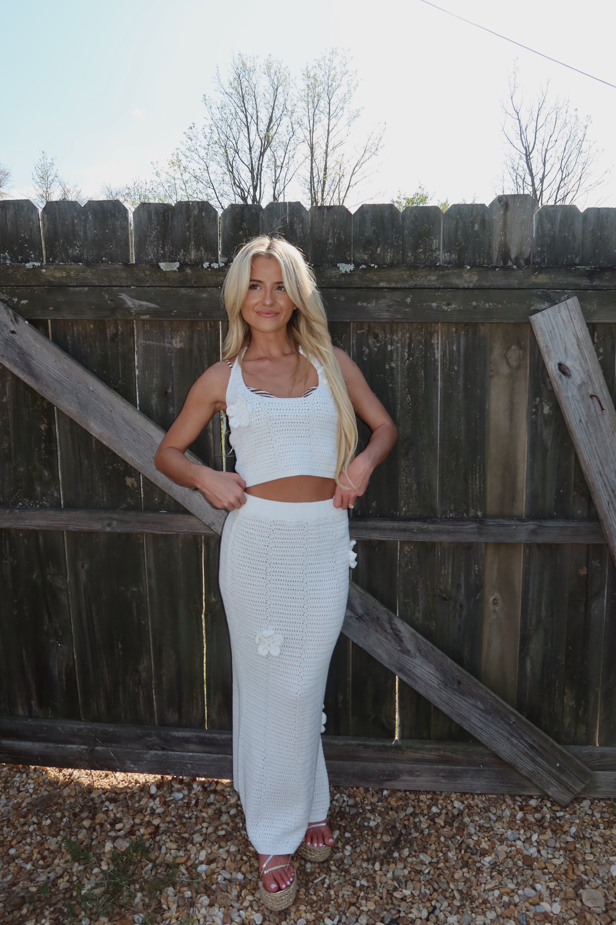 The Seaside Knit Coverup Set
