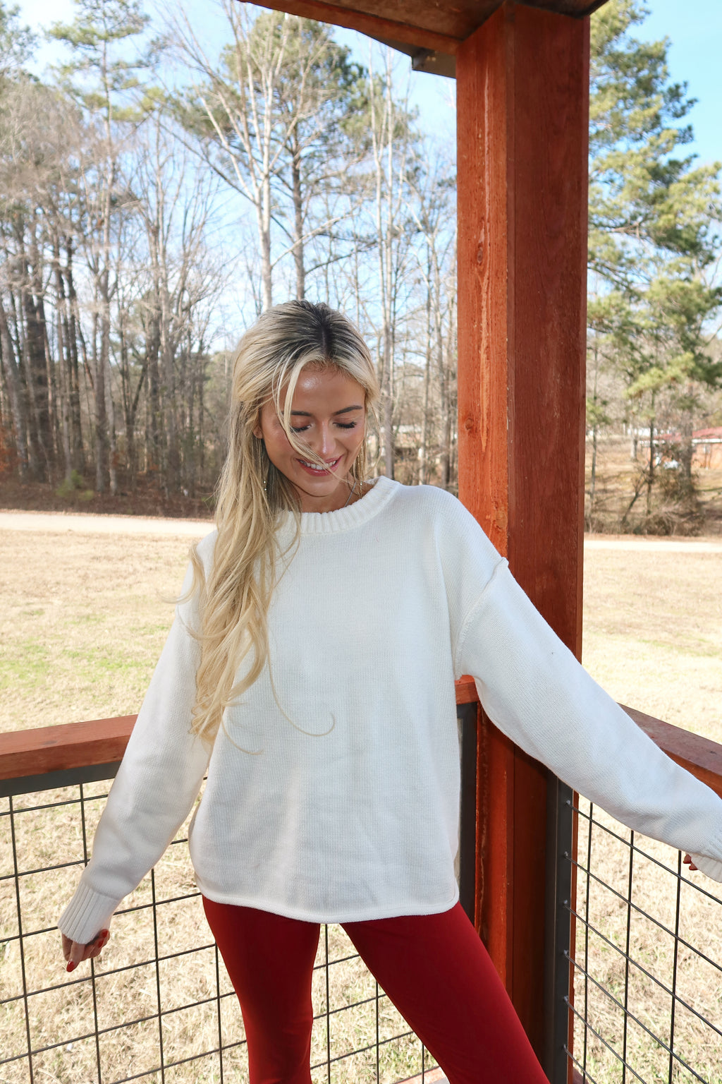 Ivory Ease Sweater