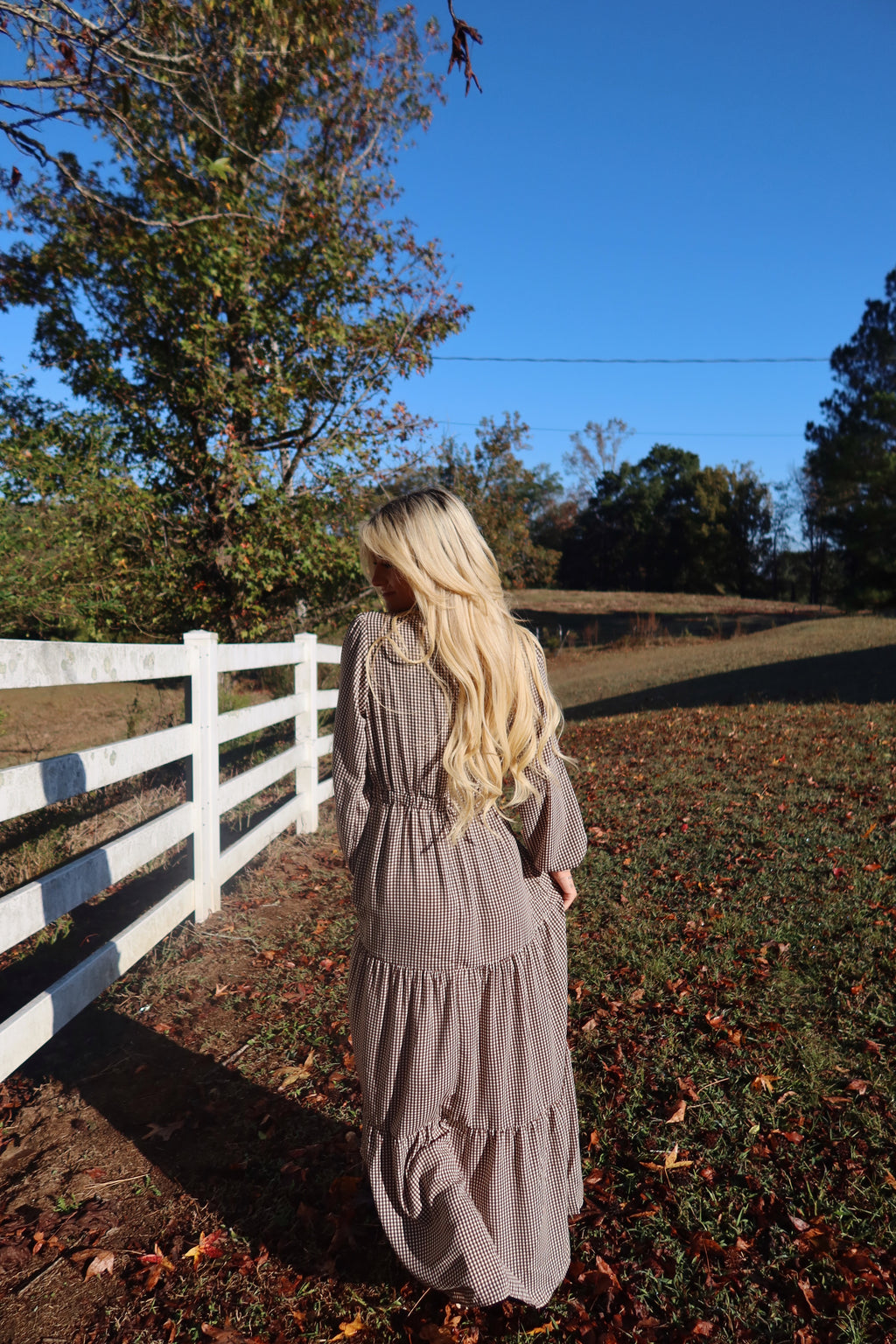 The Sable Check Dress