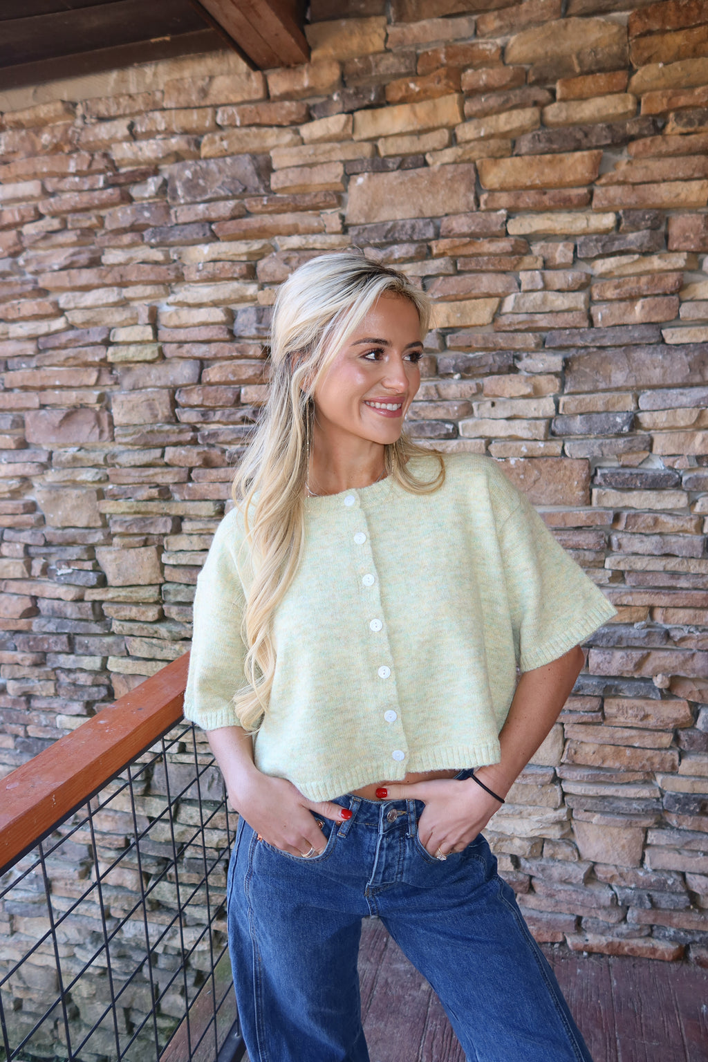 Cora Cardigan (Green)