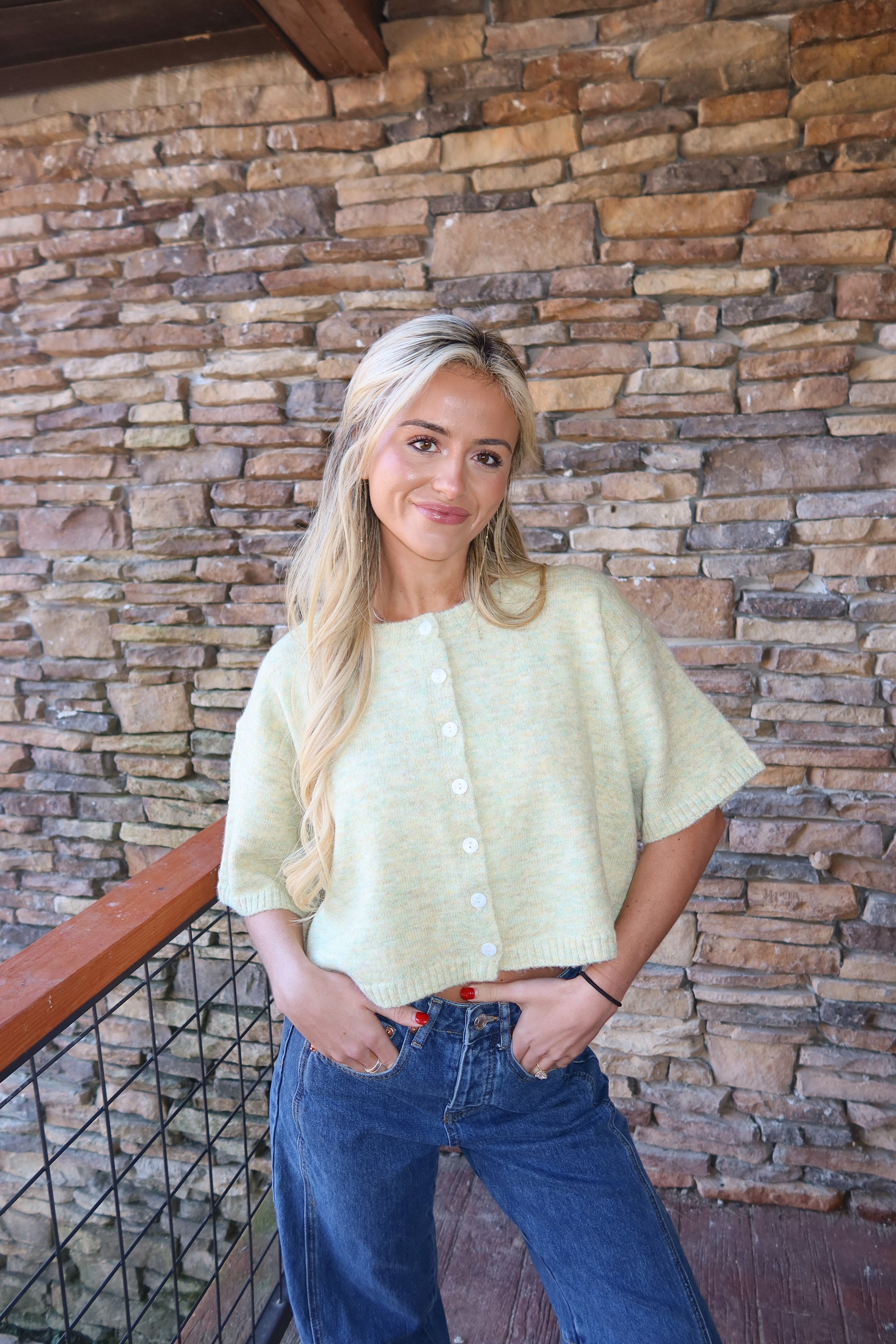 Cora Cardigan (Green)