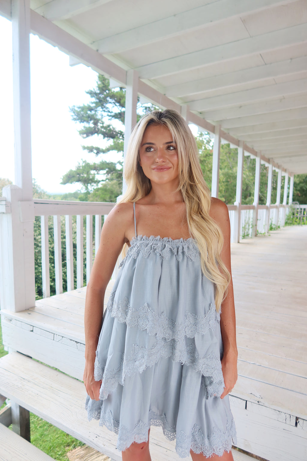 Brighton Tiered Mini Dress