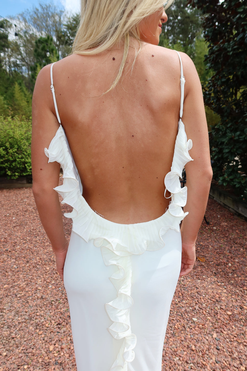 The Fleur Maxi Dress (ivory)