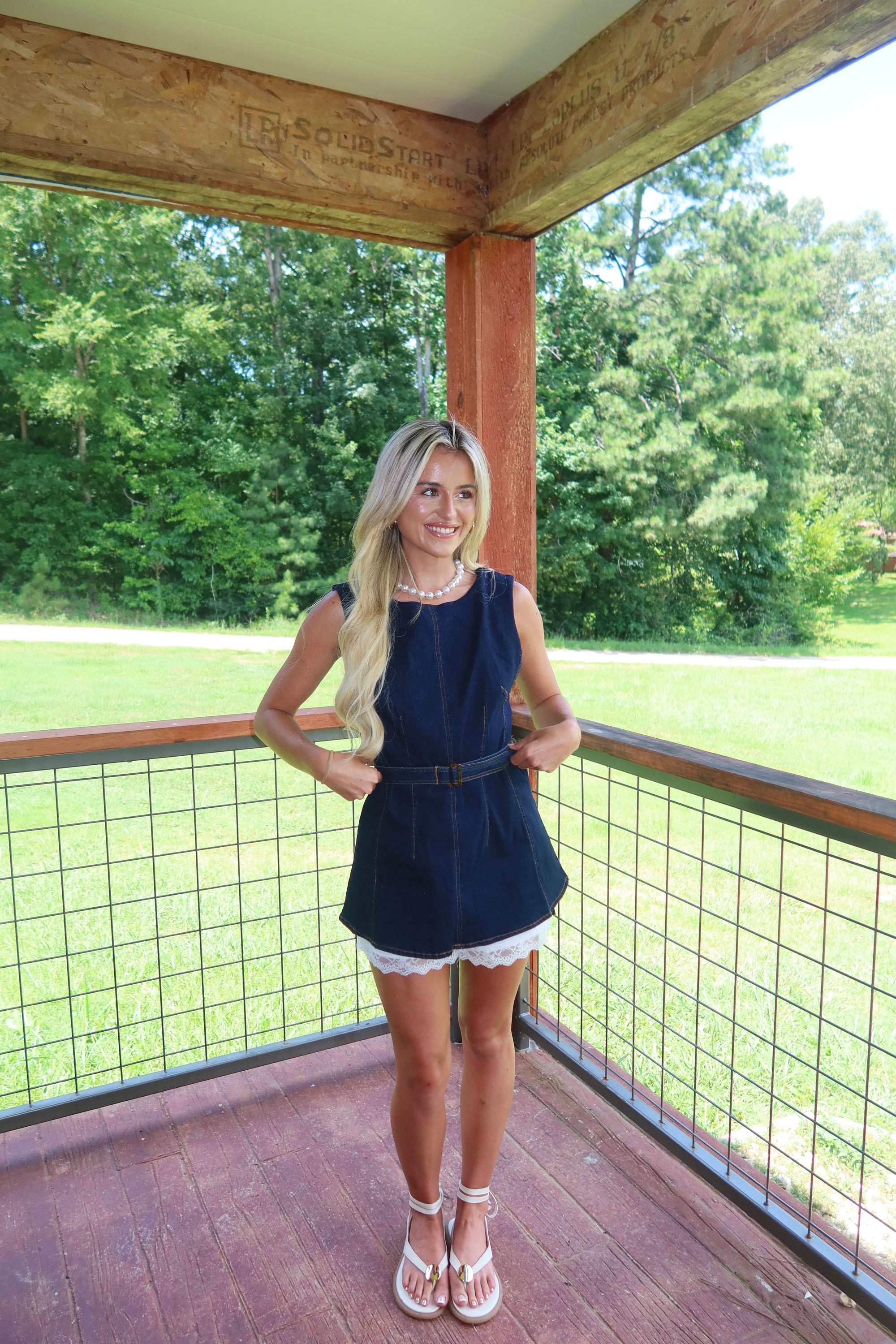 Sutton Denim Top