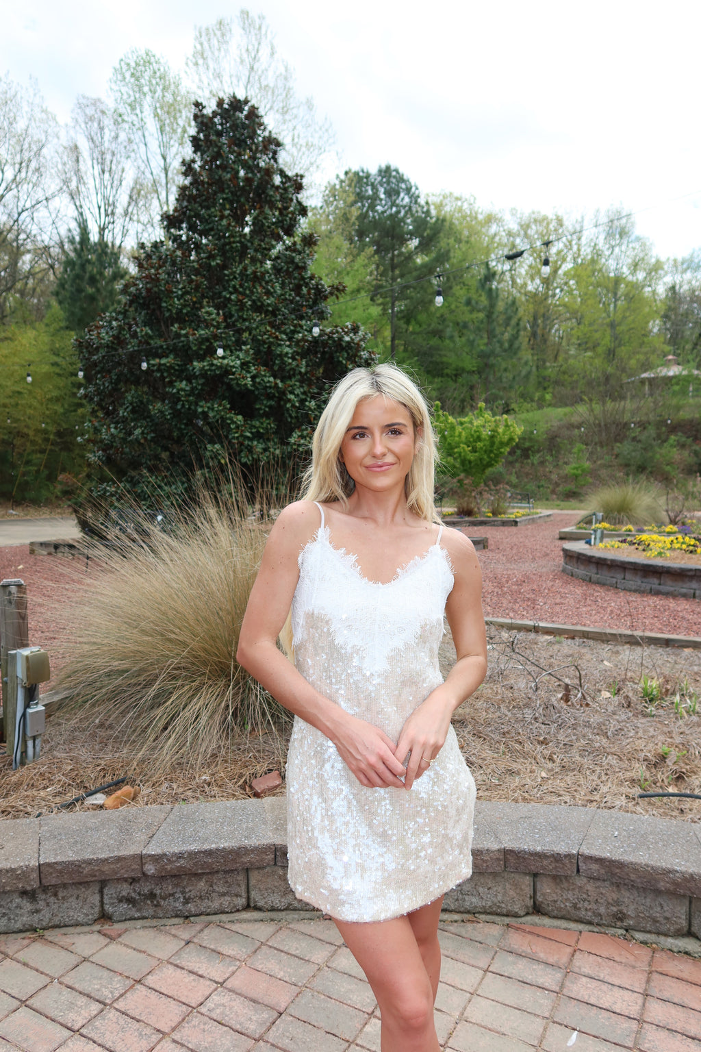 The Just Married Mini Dress