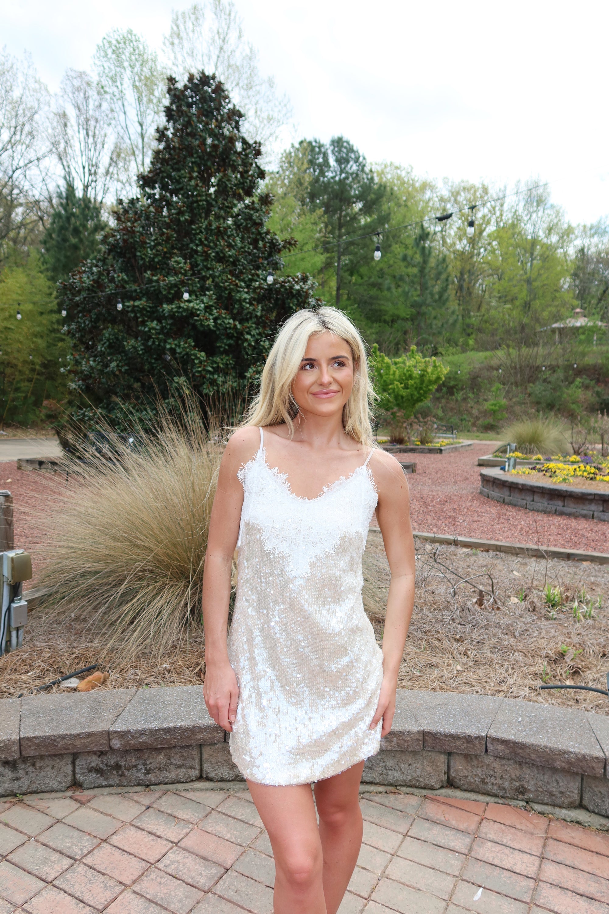 The Just Married Mini Dress