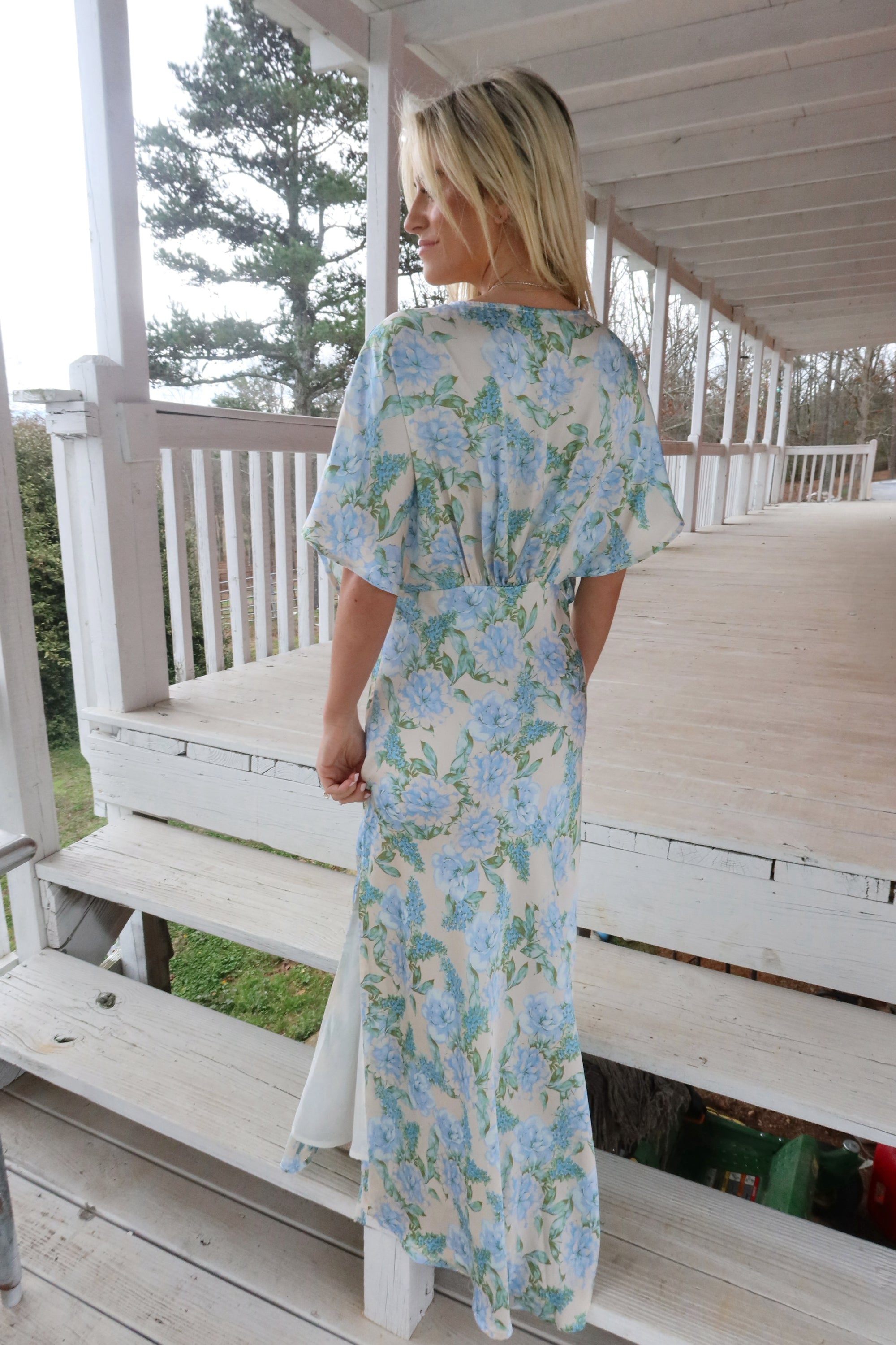 Charlotte Floral Maxi Dress