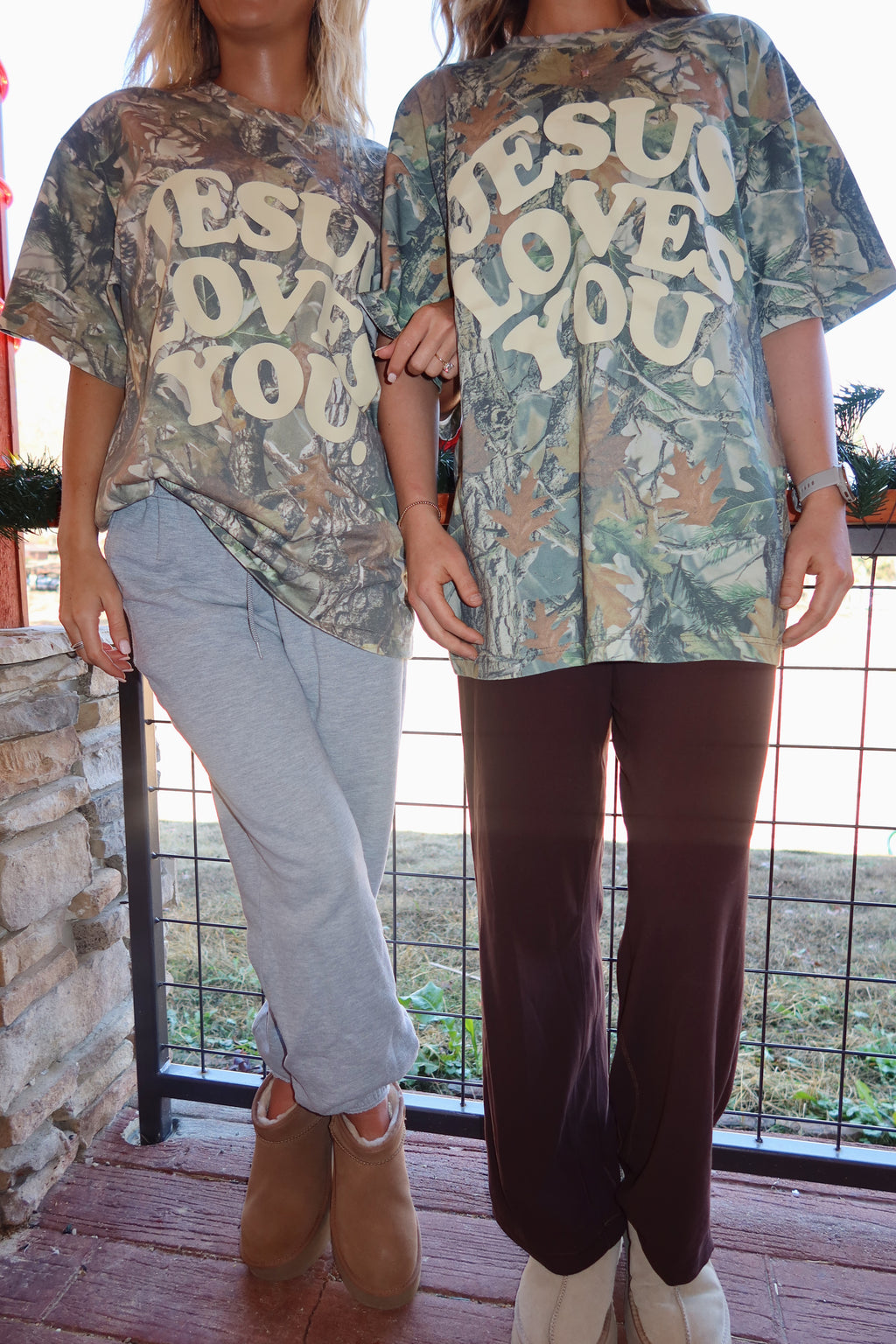 JESUS LOVES YOU Camo Tee