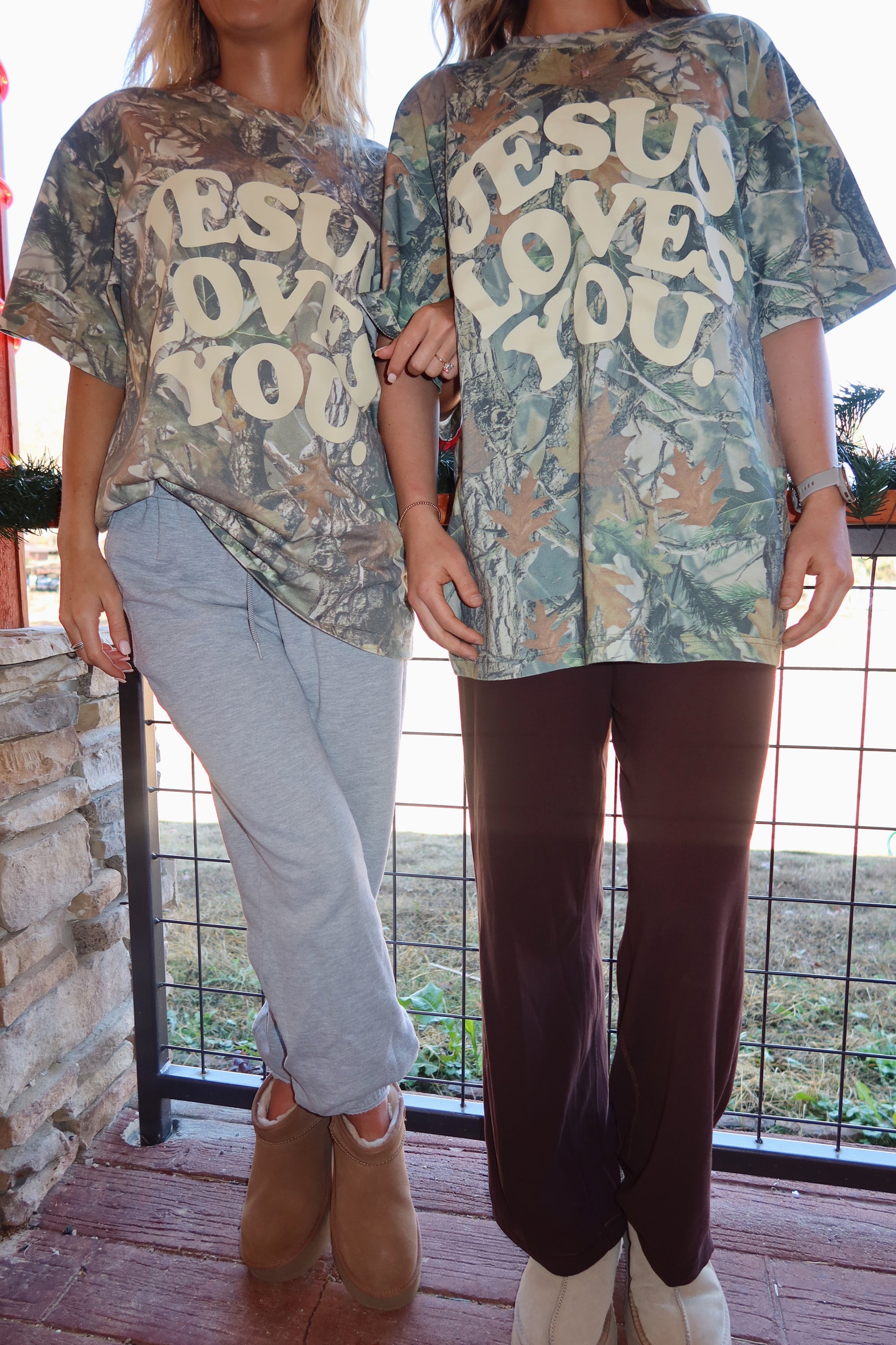 JESUS LOVES YOU Camo Tee