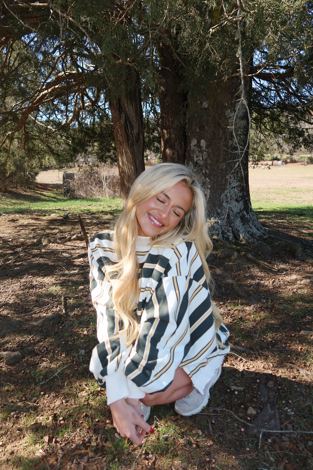 Varsity Mock Neck (Green)