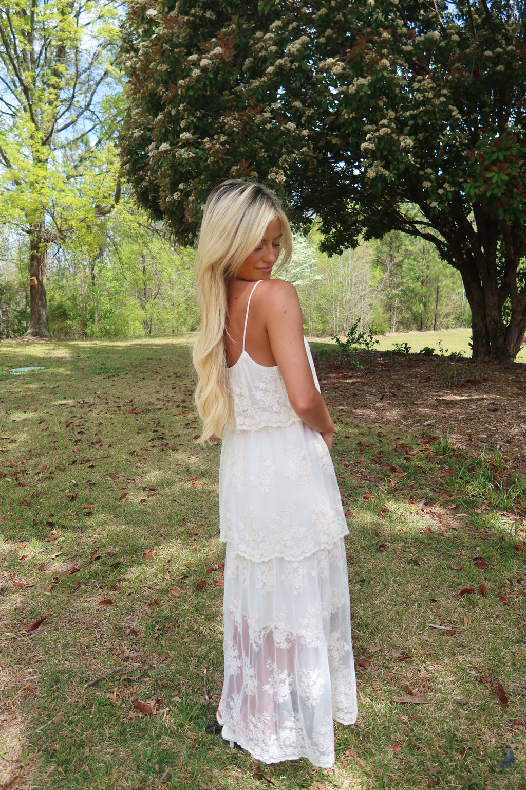 The Love Story Tiered Maxi Dress