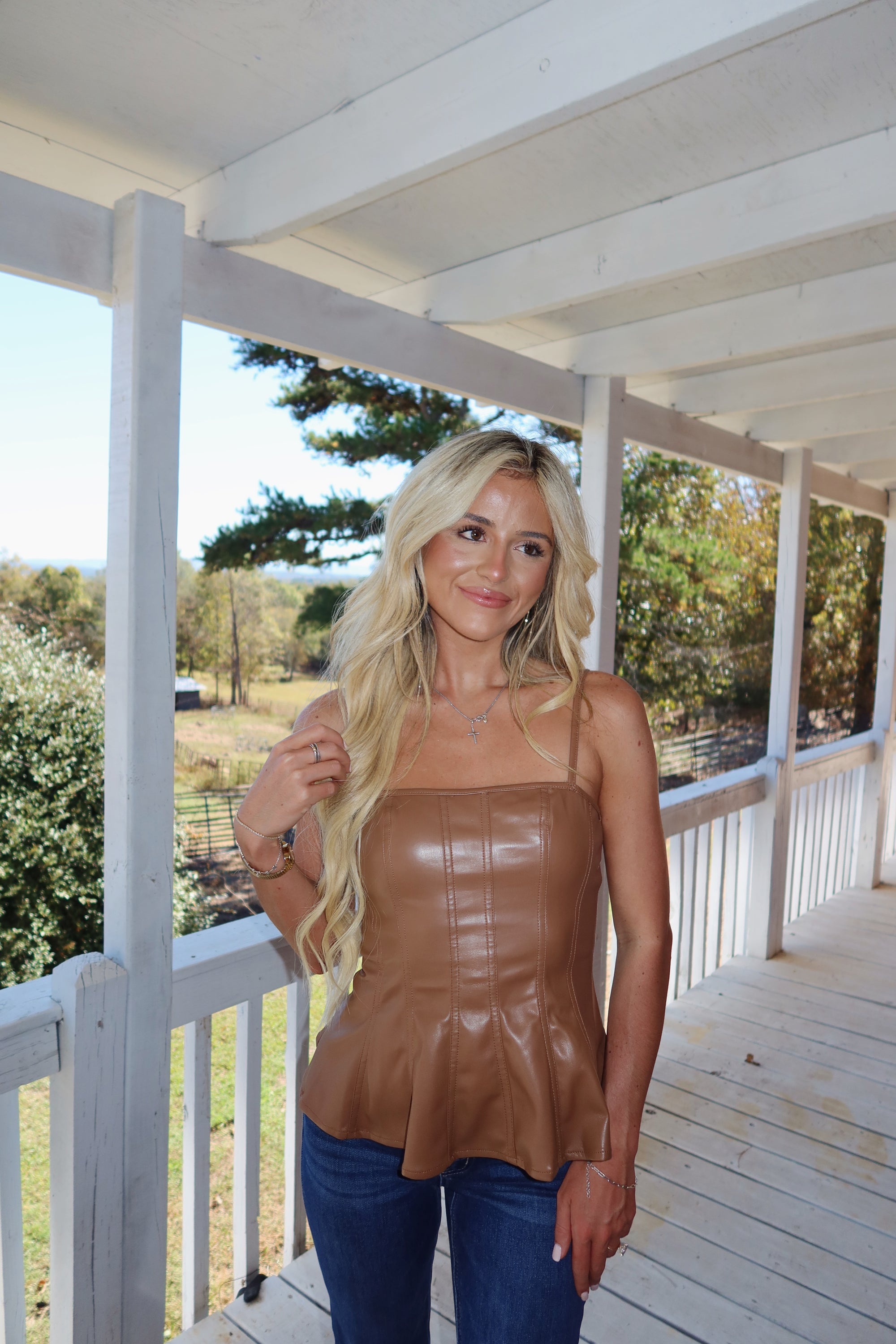 Night out Peplum Top