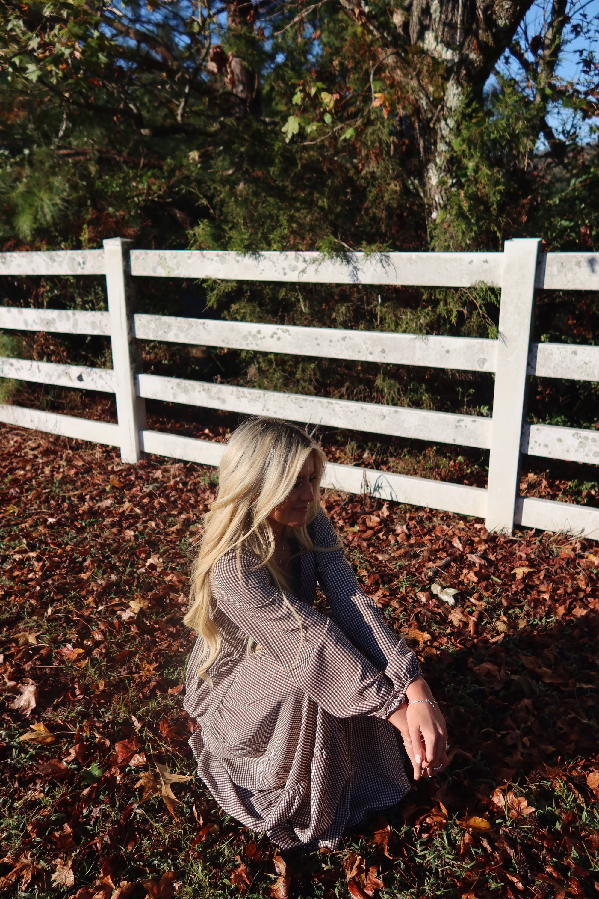 The Sable Check Dress