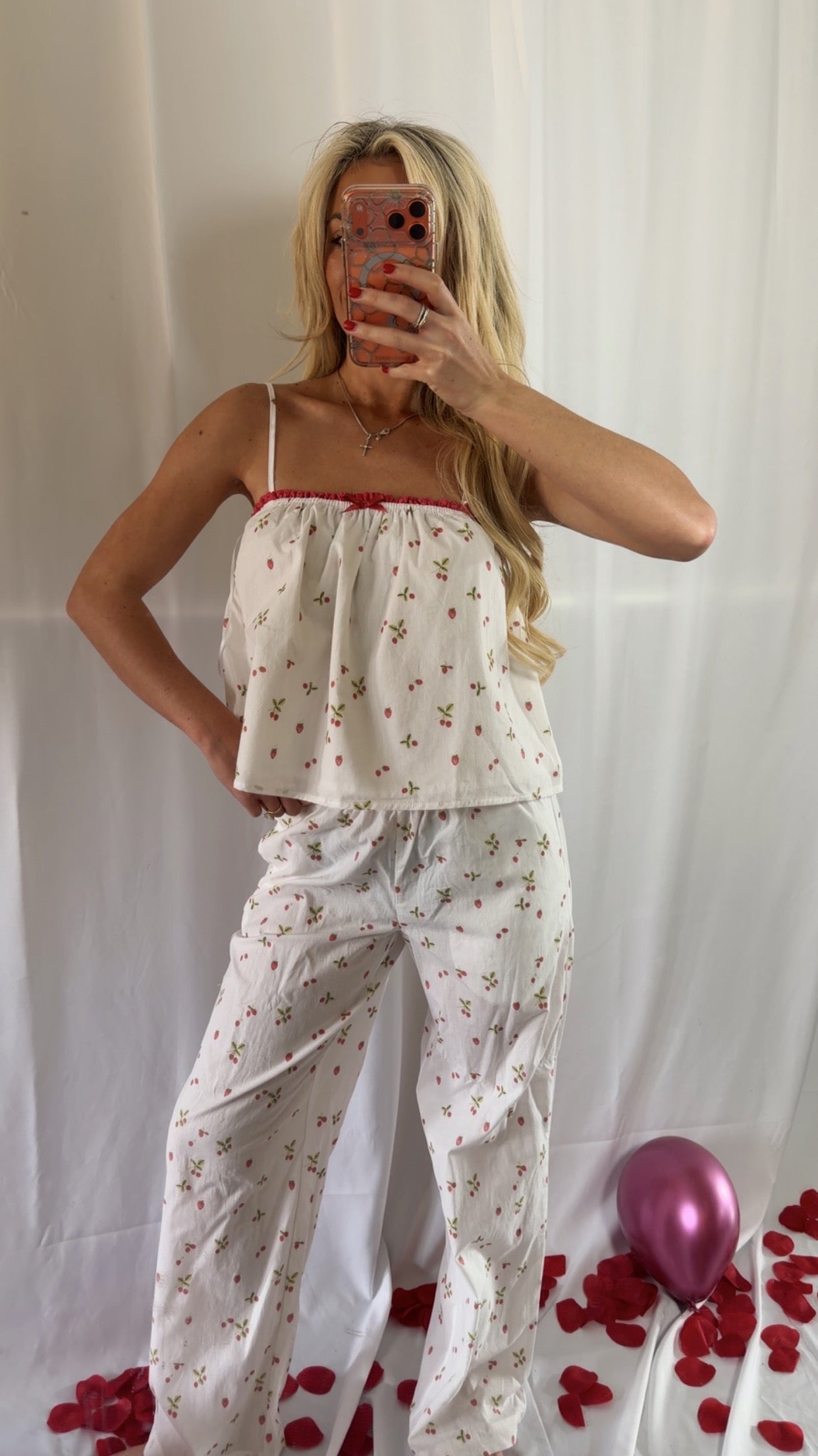 Strawberry Kiss PJ Set