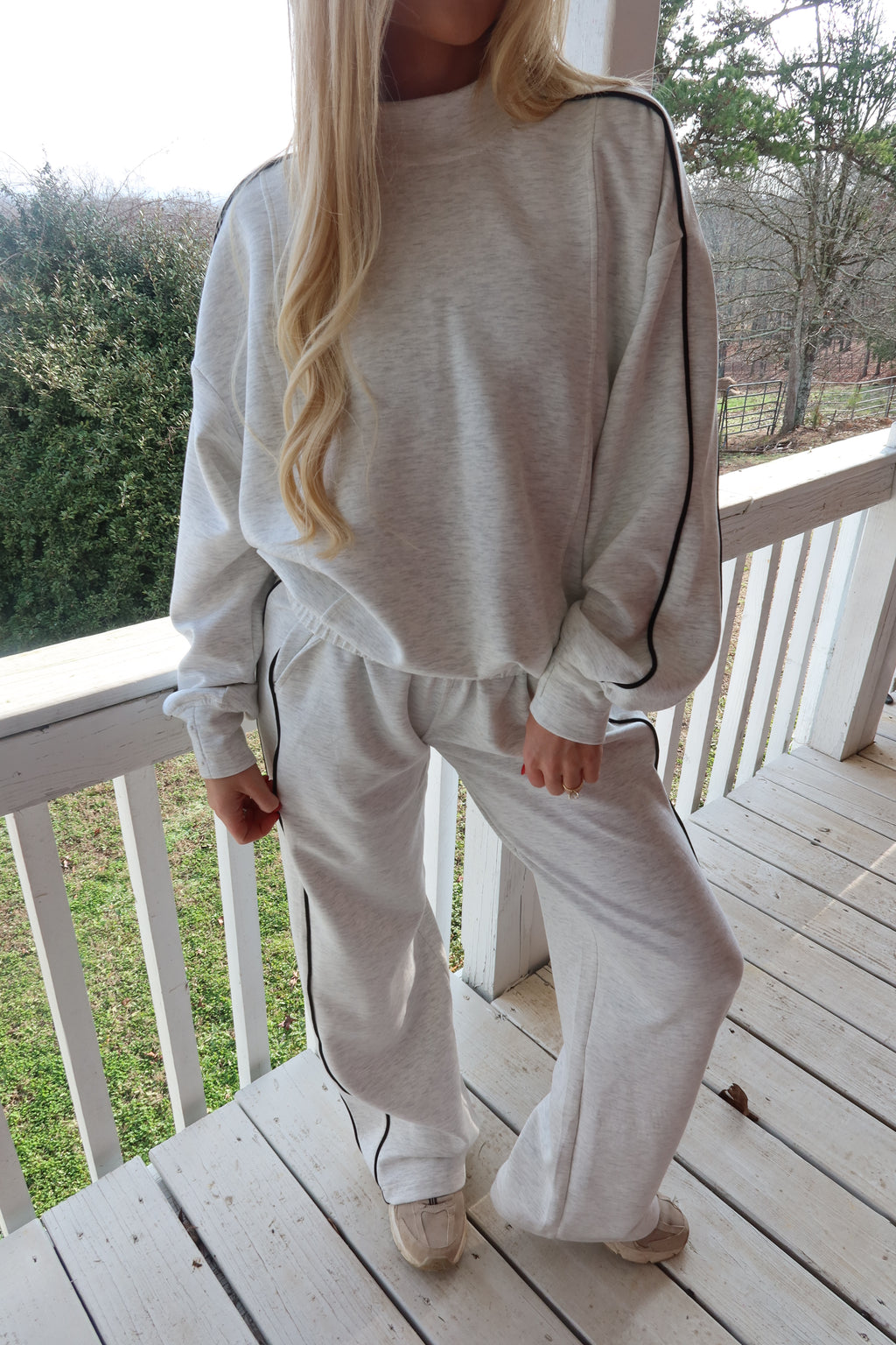 Morning Fog Straight Leg Pants