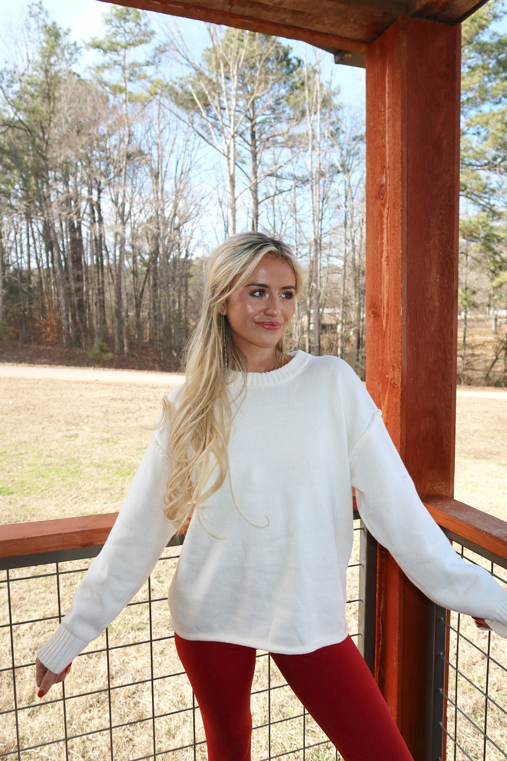 Ivory Ease Sweater