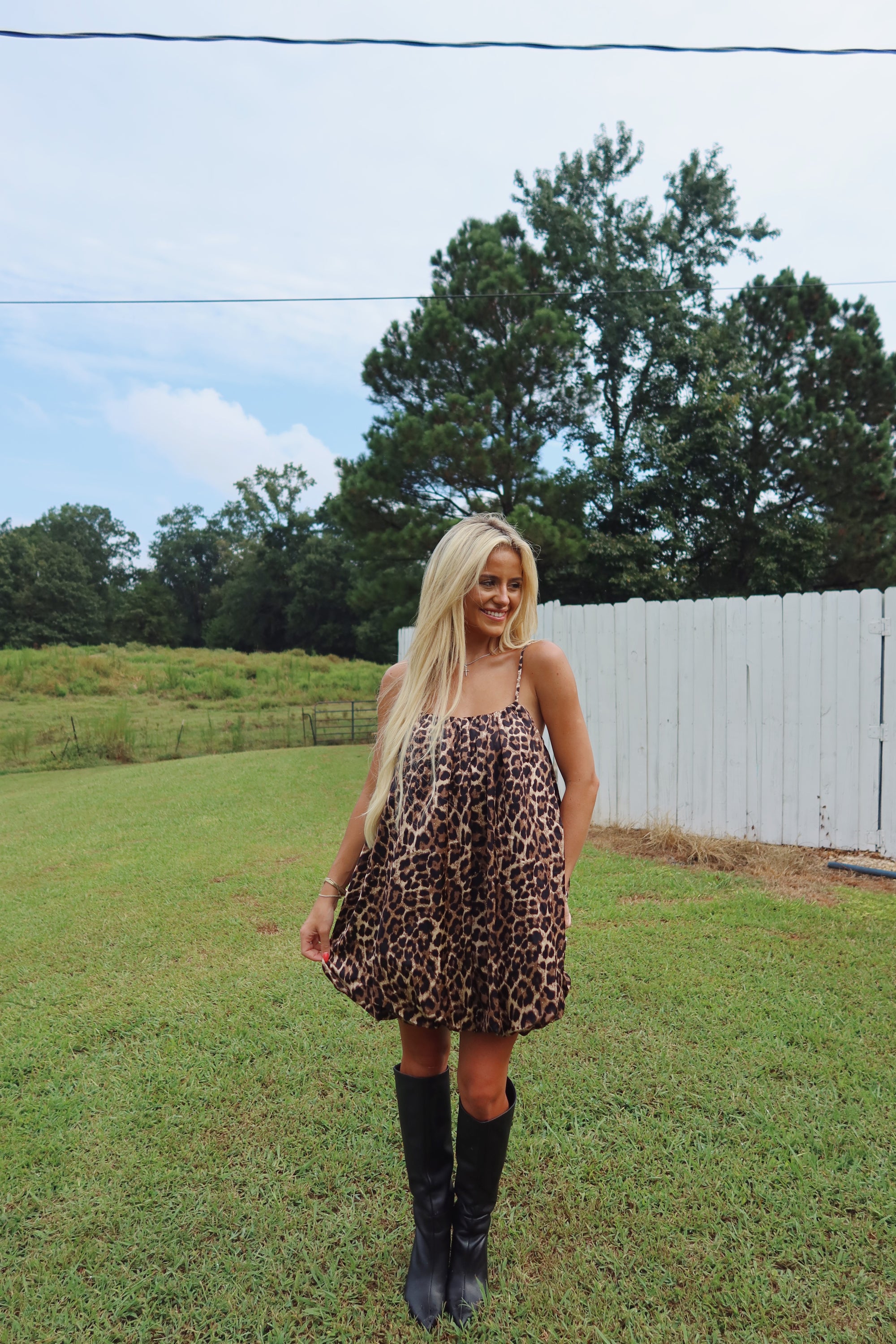 Leopard Bubble Mini