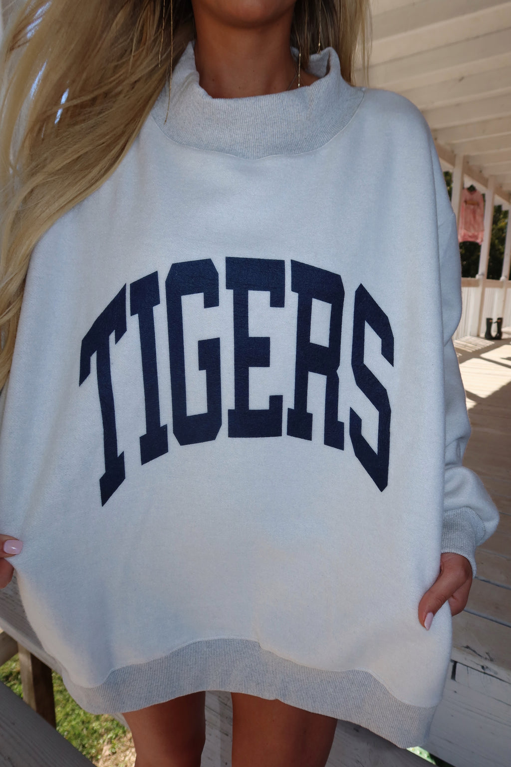 Gameday Reversible Mockneck-Auburn