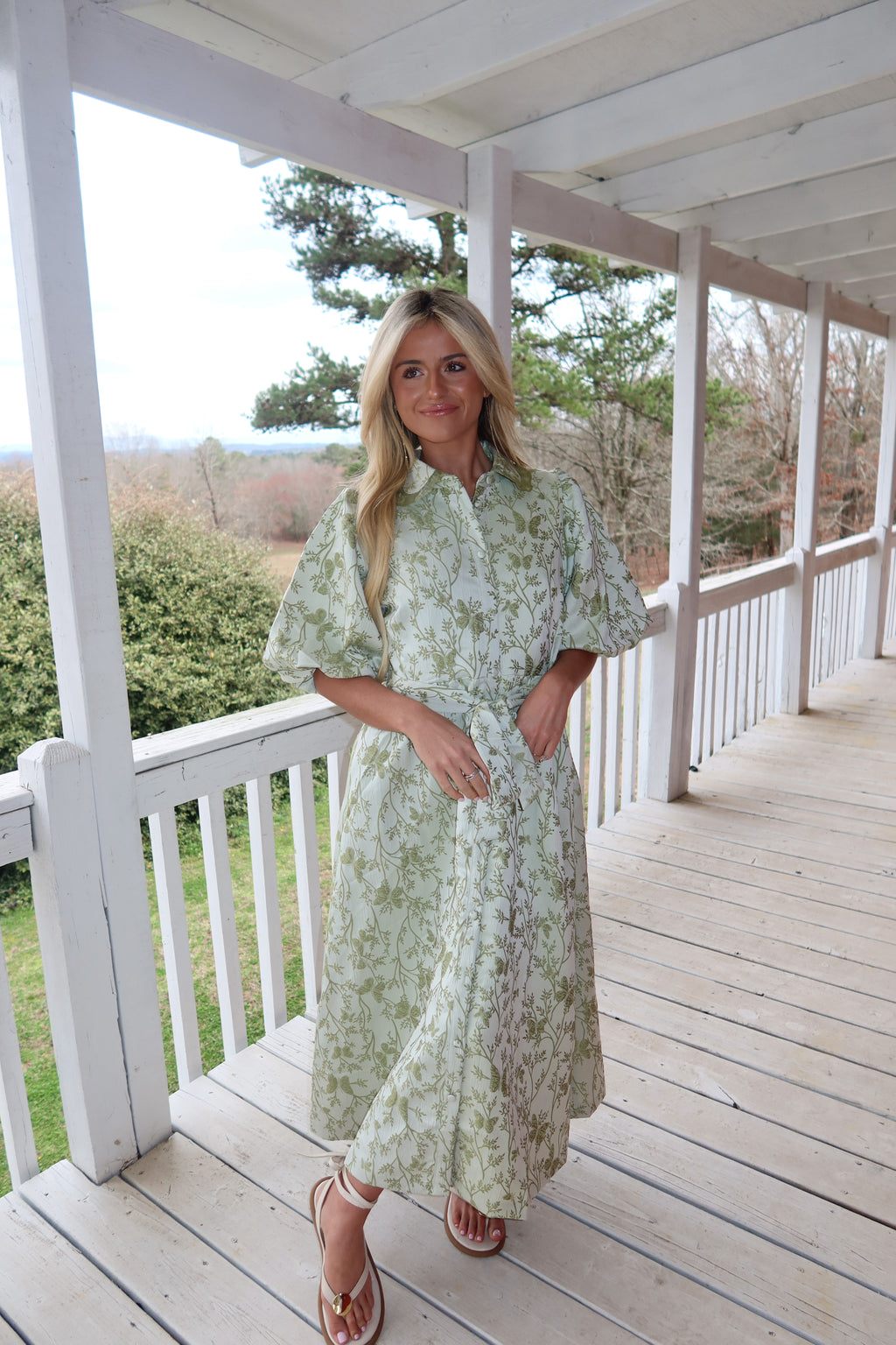 Mabel Button Down Dress