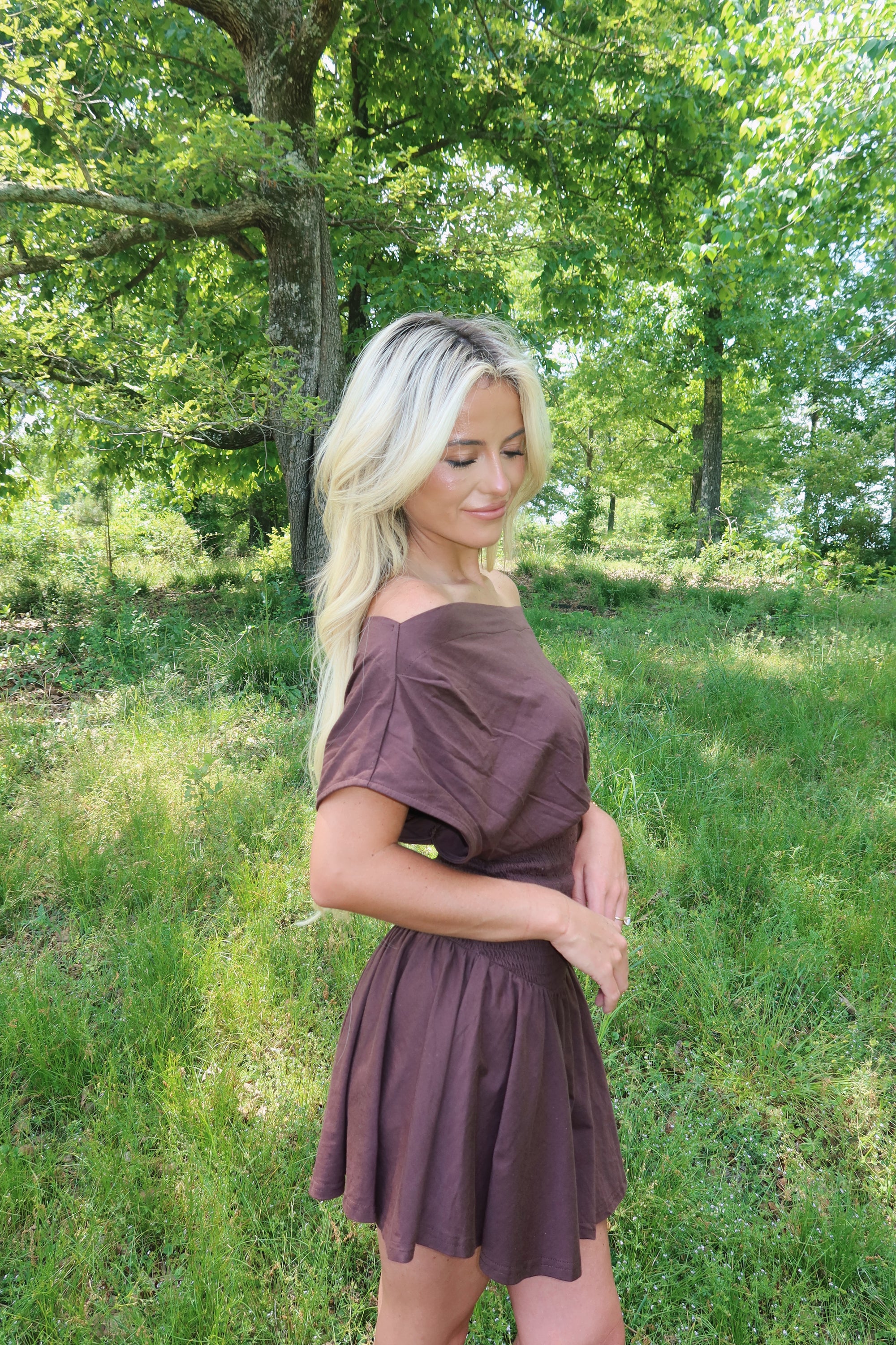 Asha Short Sleeve Mini Dress