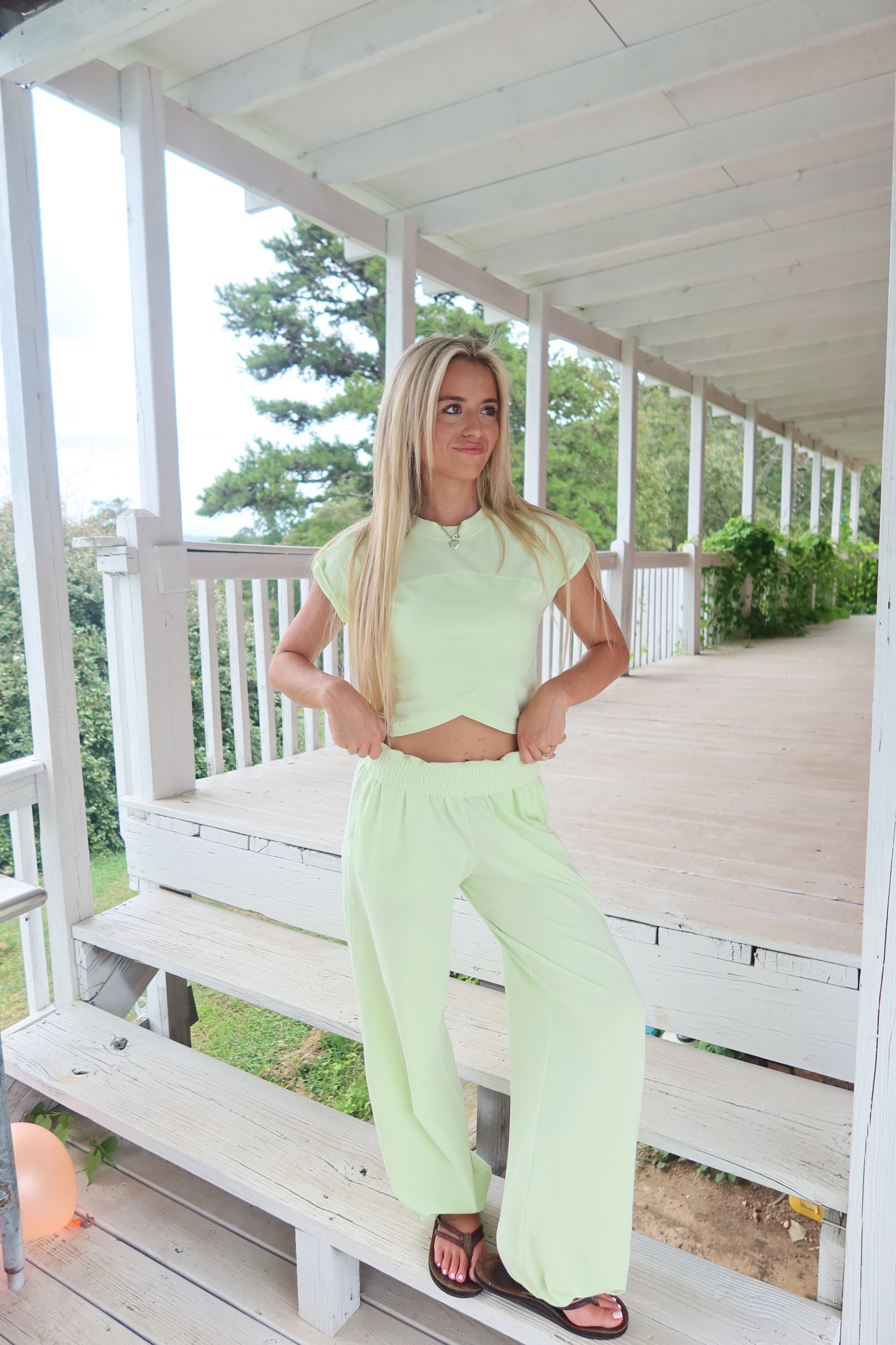 Cool Breeze Crossover Set- Lime