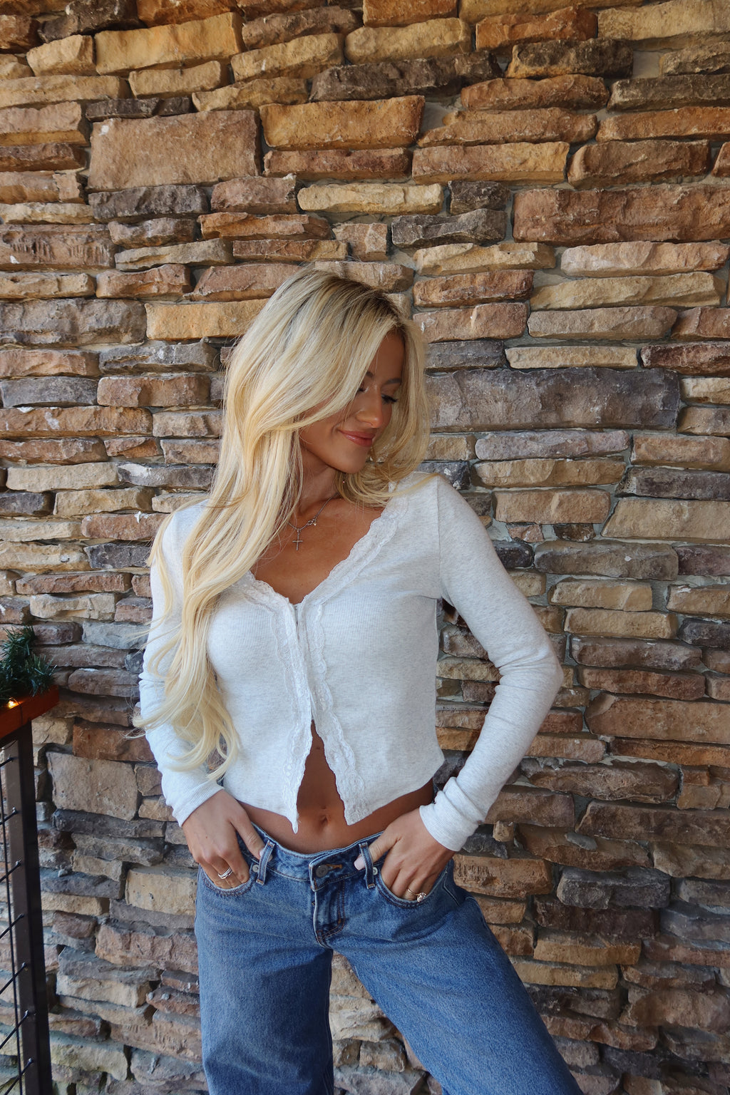 Lacey Ribbed Crop Top
