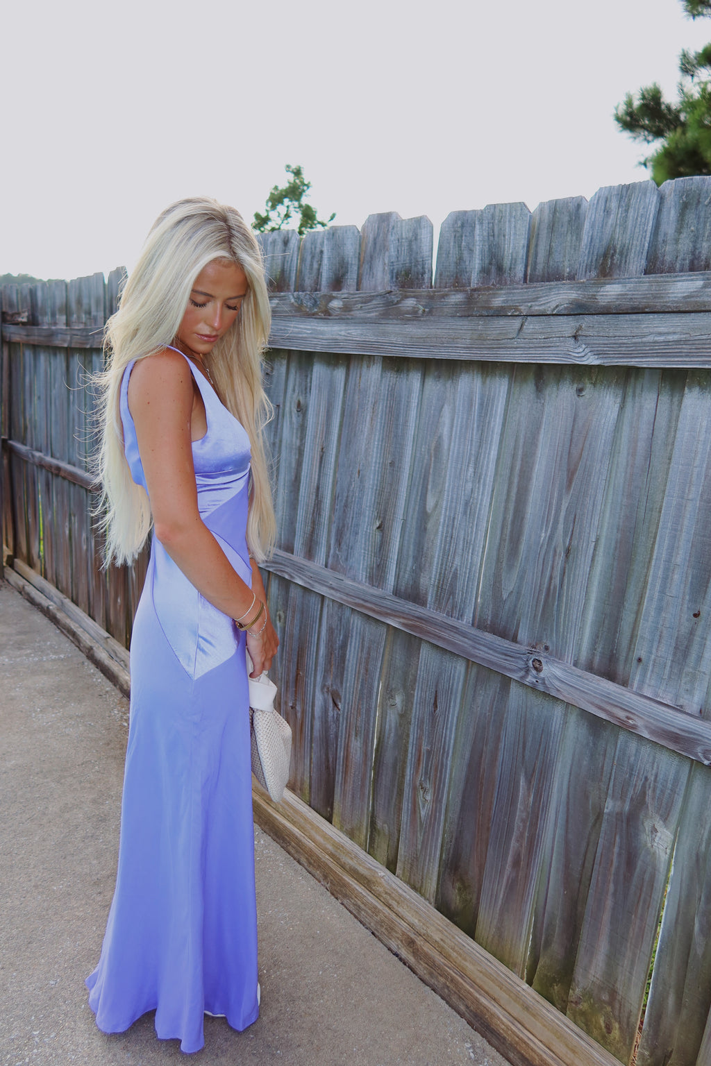 The Wknd Satin Maxi Dress