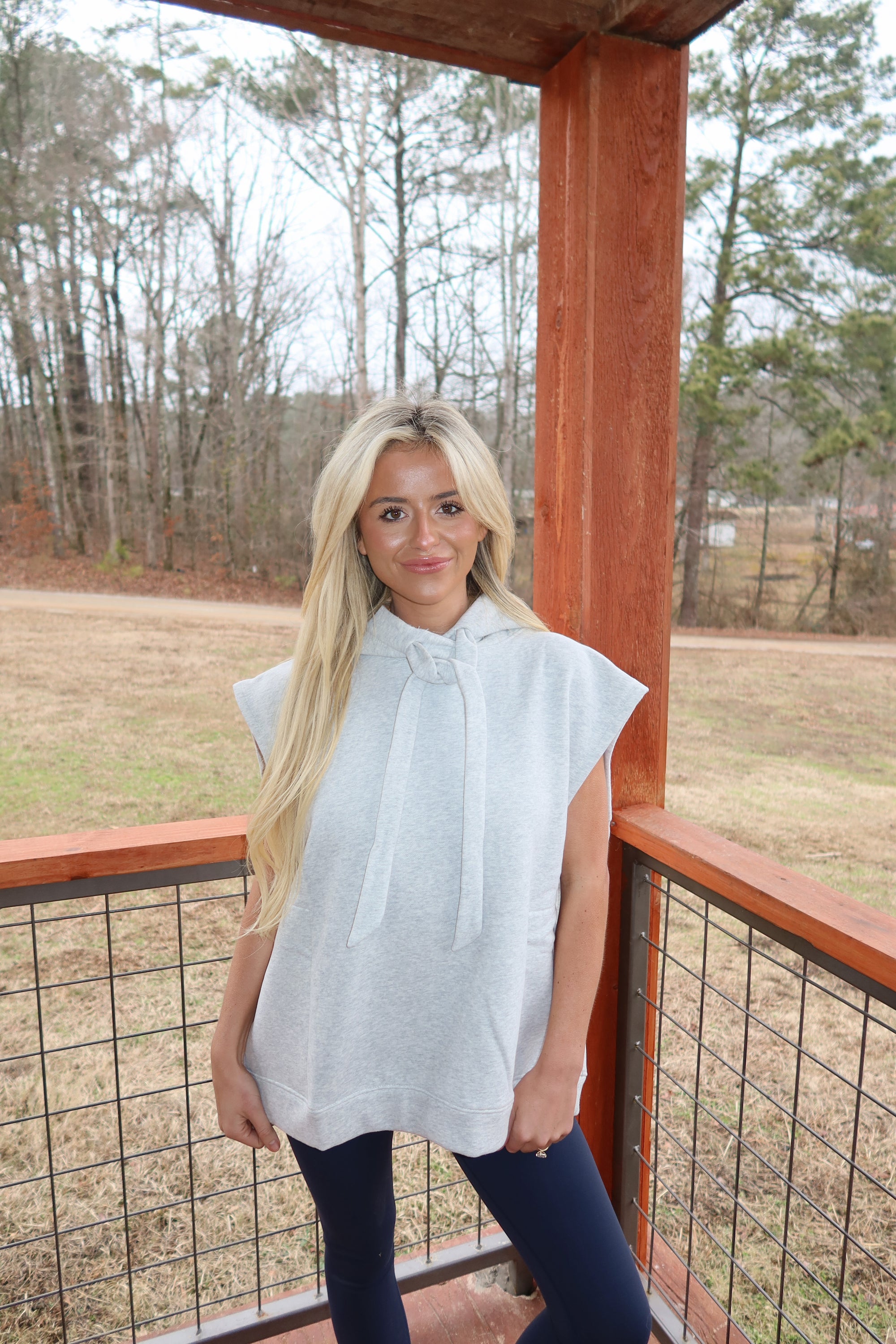 Sports Club Sleeveless Hoodie