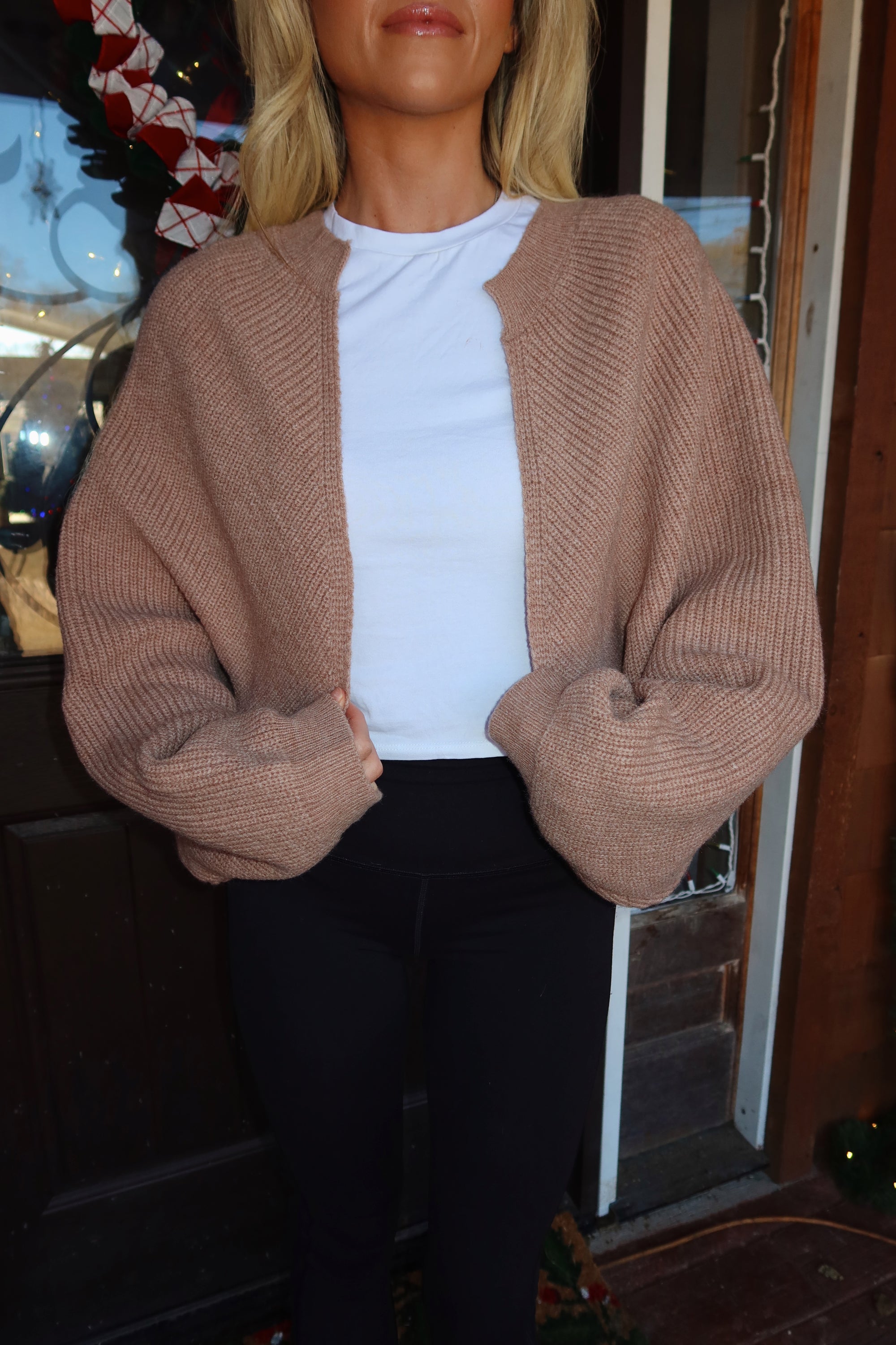 Mallie Shrug (Beige)