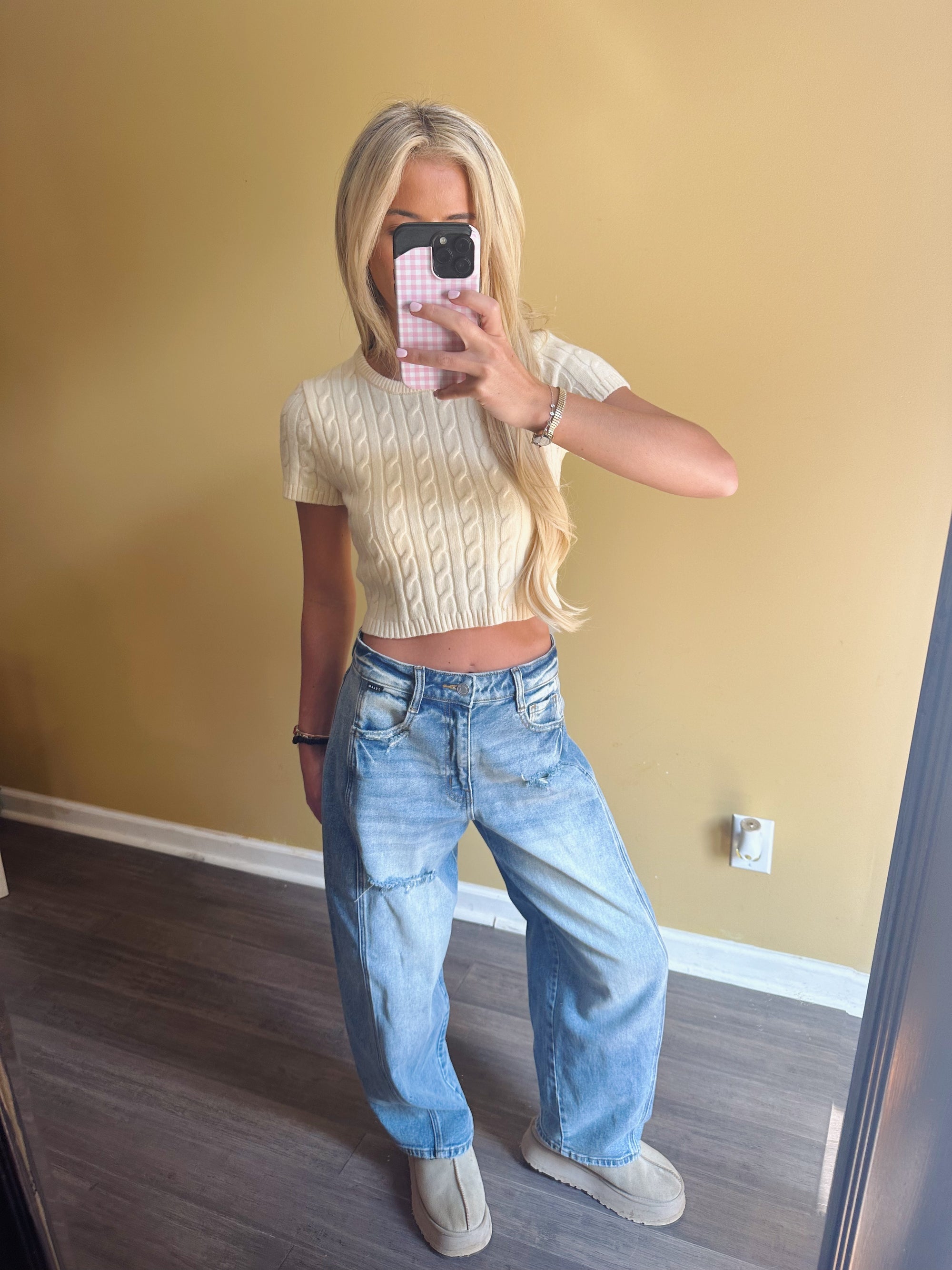 Cayleigh Barrel Jeans