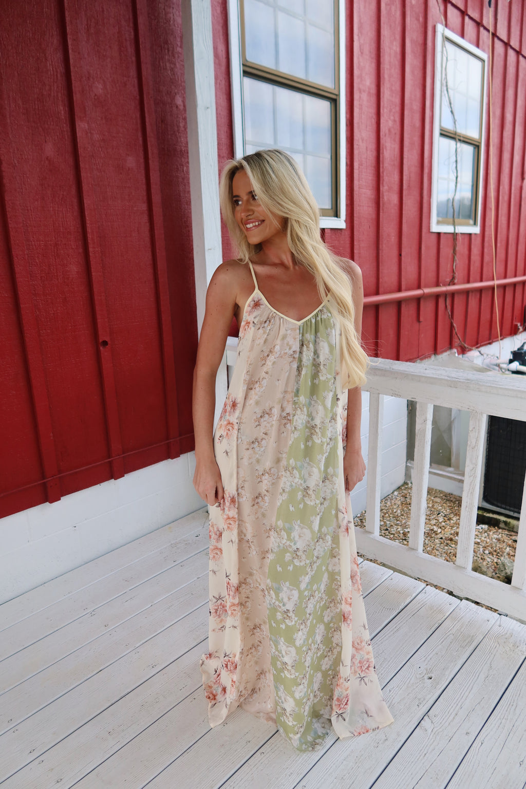 The Lila Garden Maxi