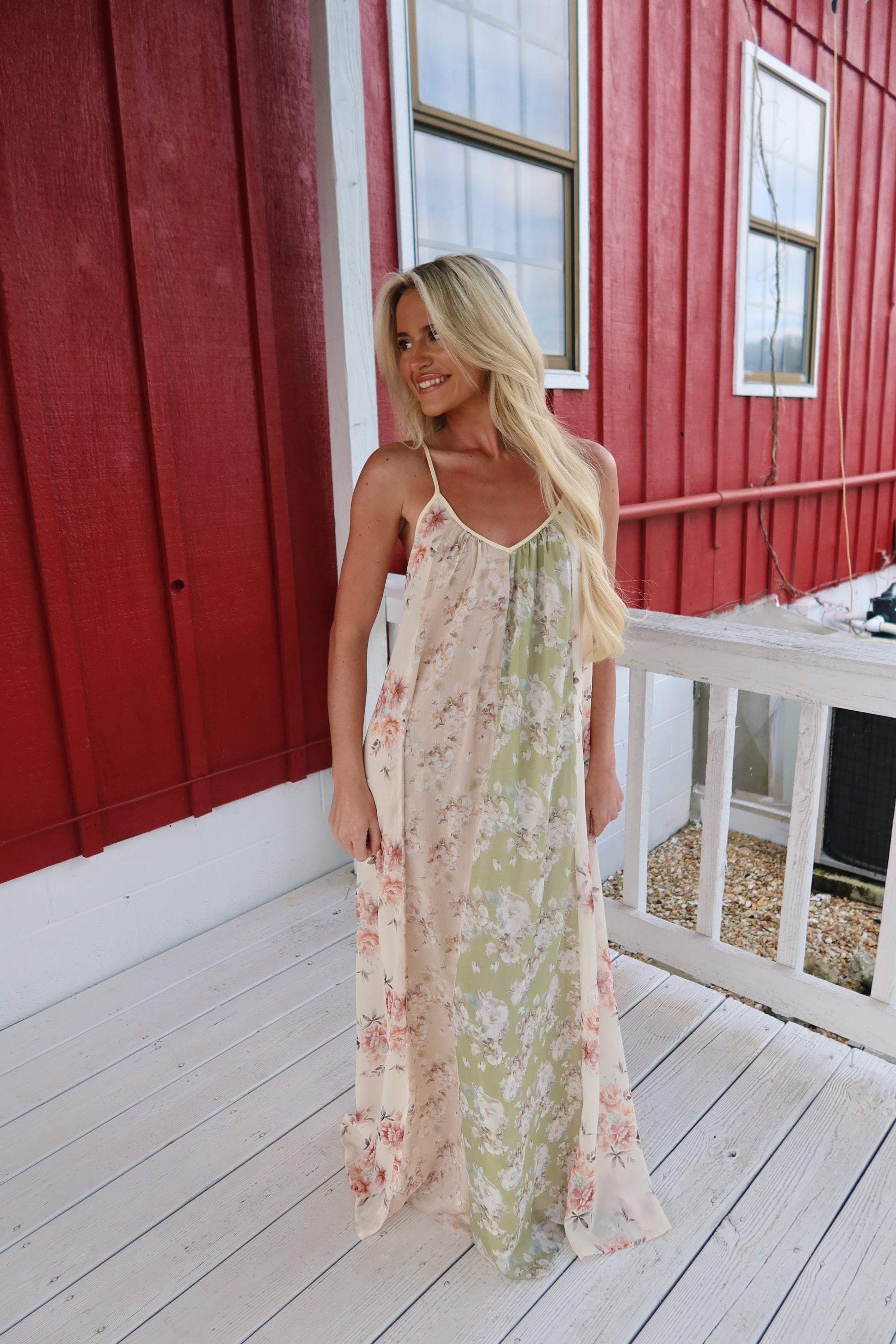 The Lila Garden Maxi