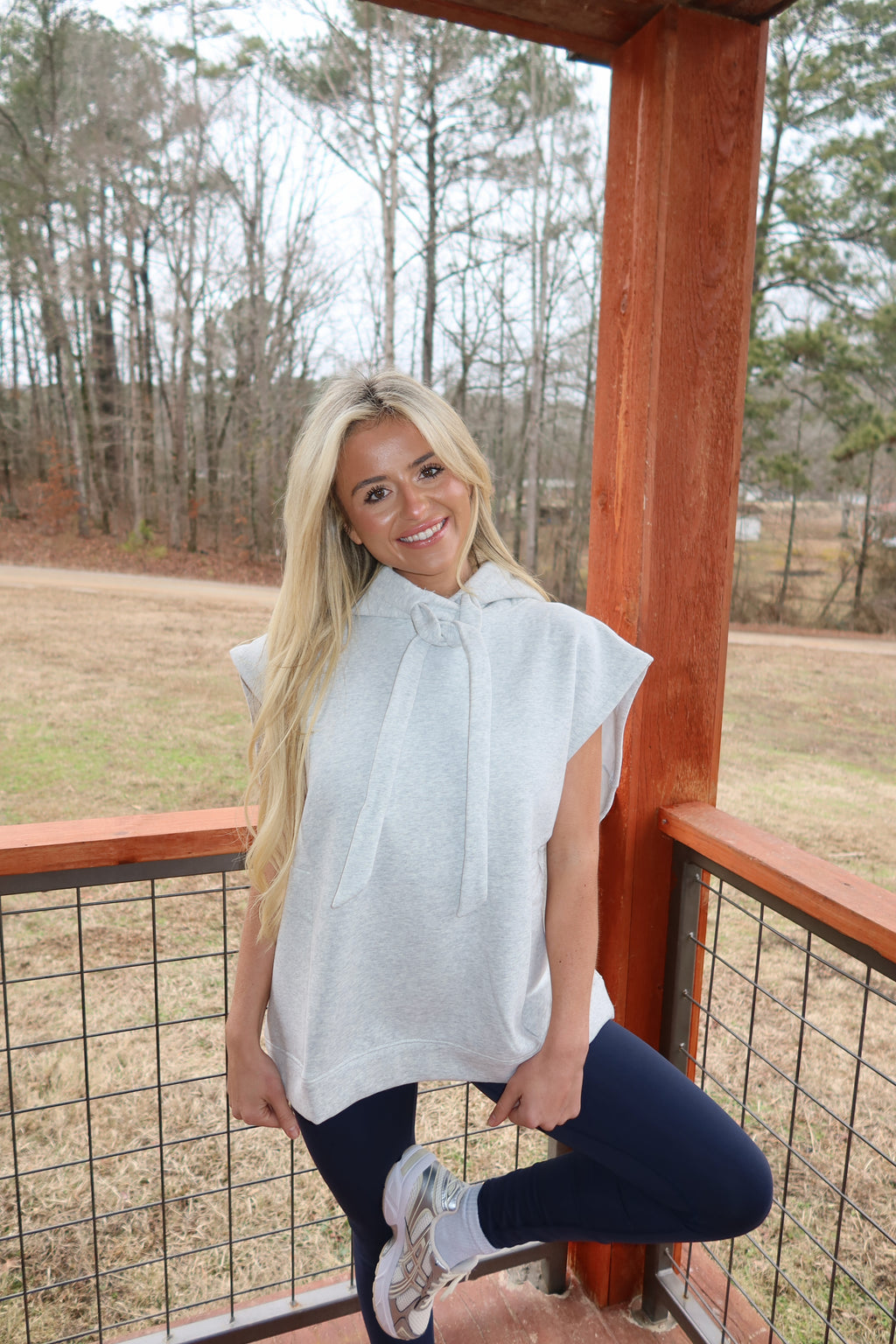 Sports Club Sleeveless Hoodie