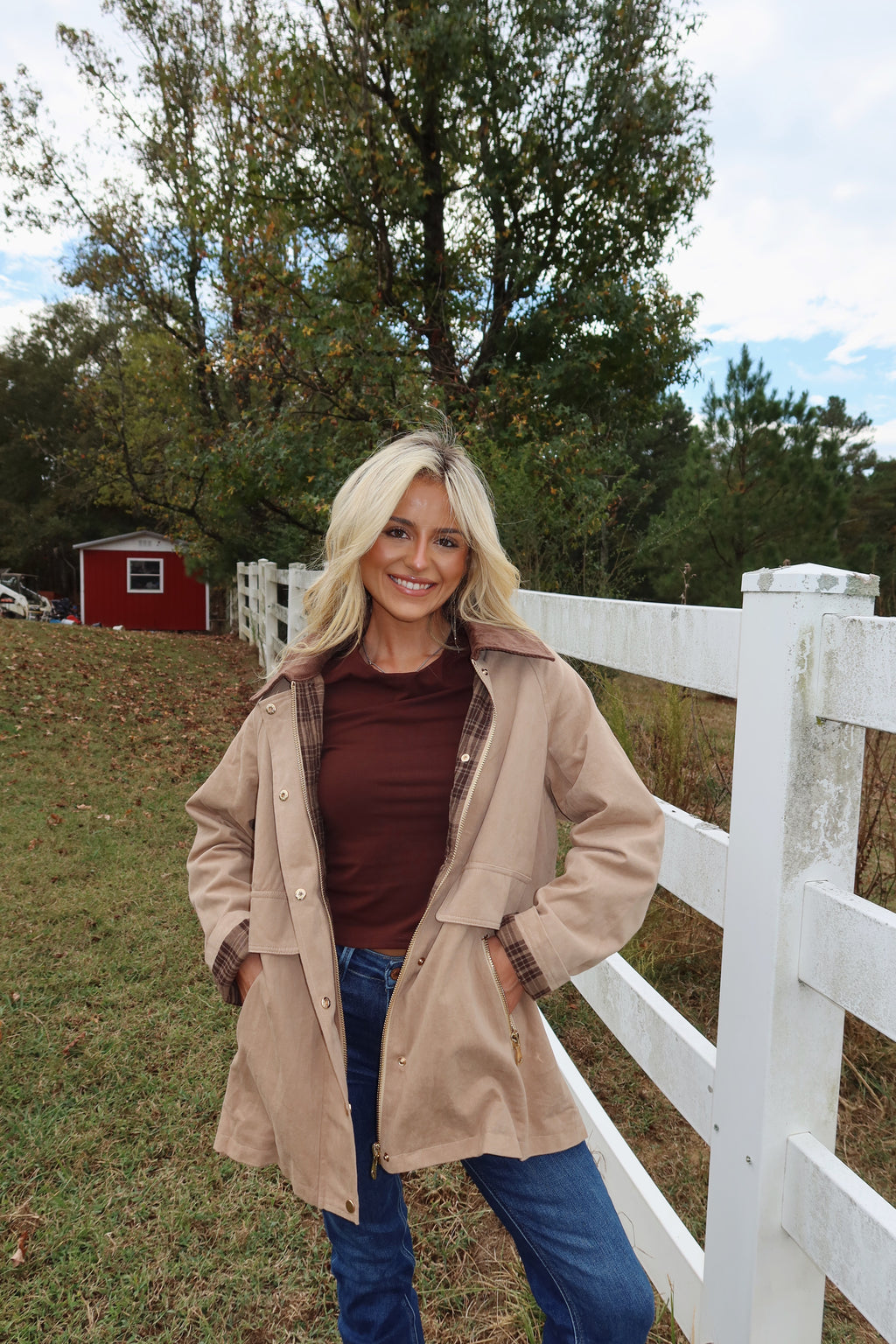 Pumpkin Patch Barn Jacket