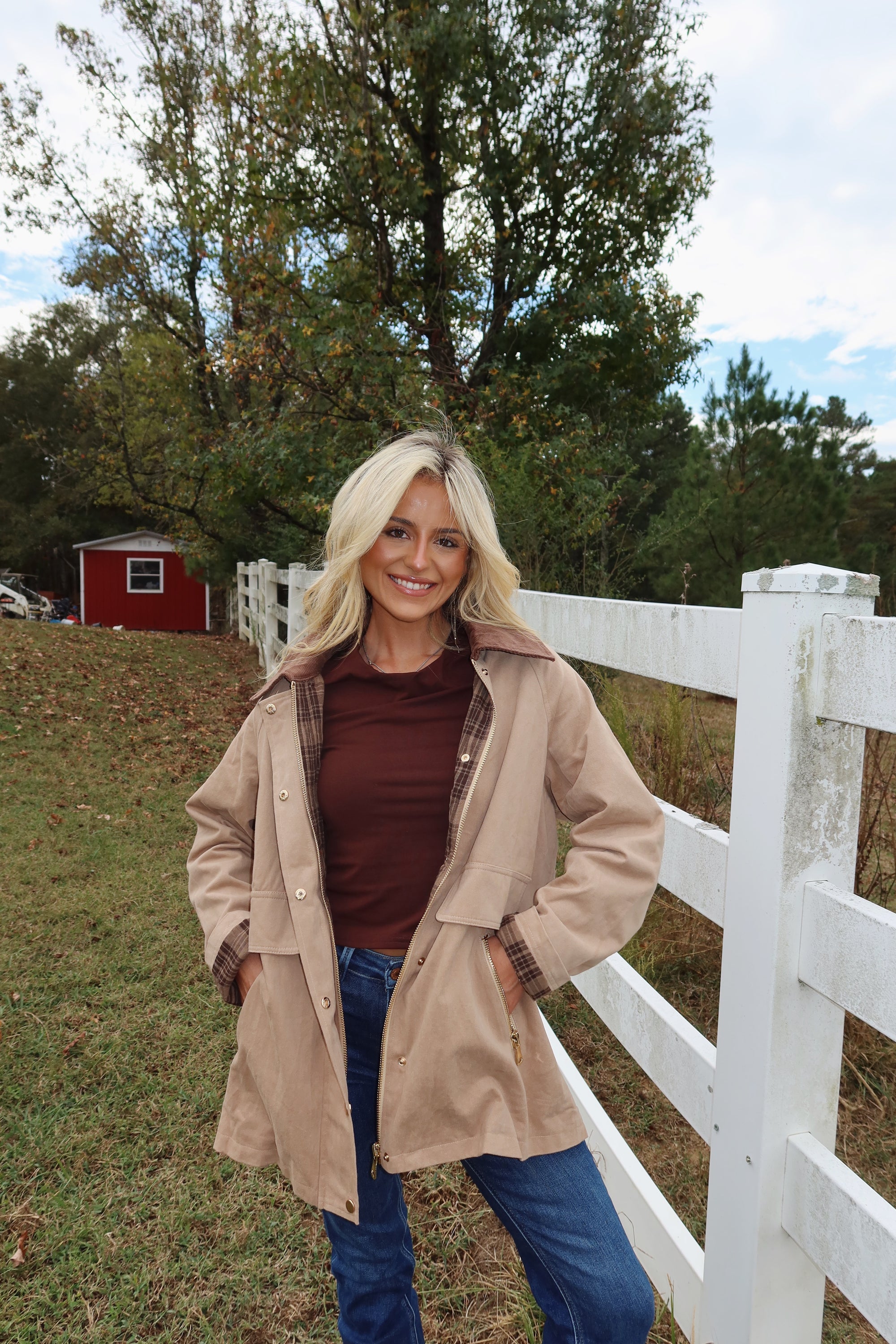Pumpkin Patch Barn Jacket