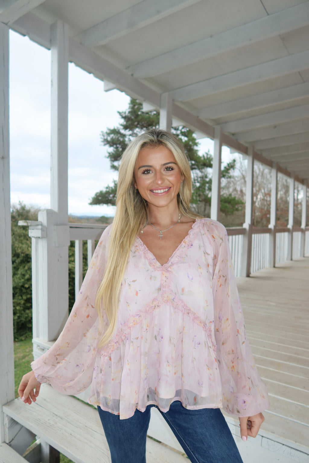 Margo Floral Blouse