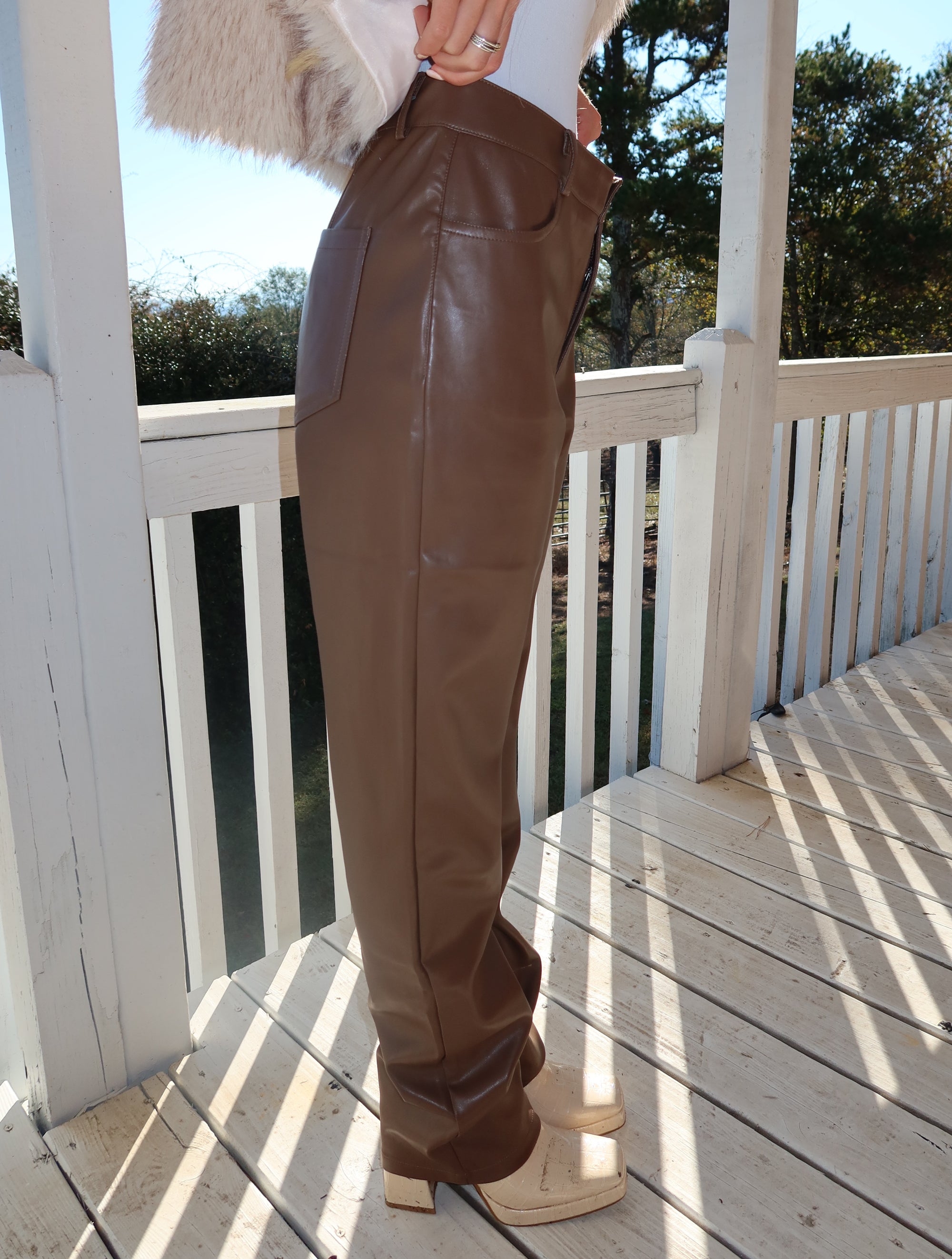 The Elle Leather Pants