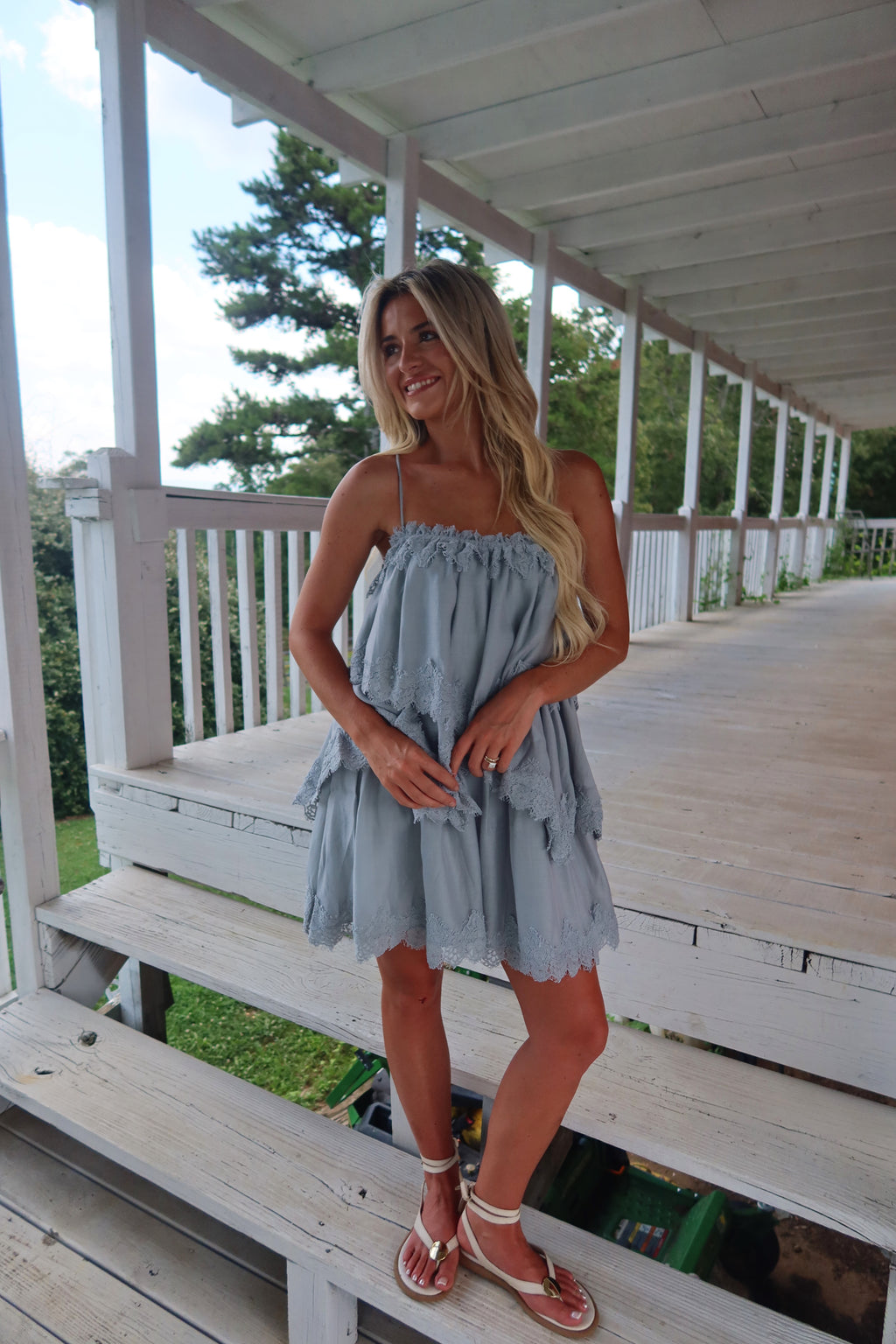 Brighton Tiered Mini Dress