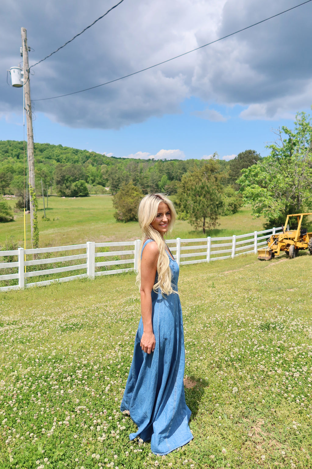 Blue Jean Baby Maxi