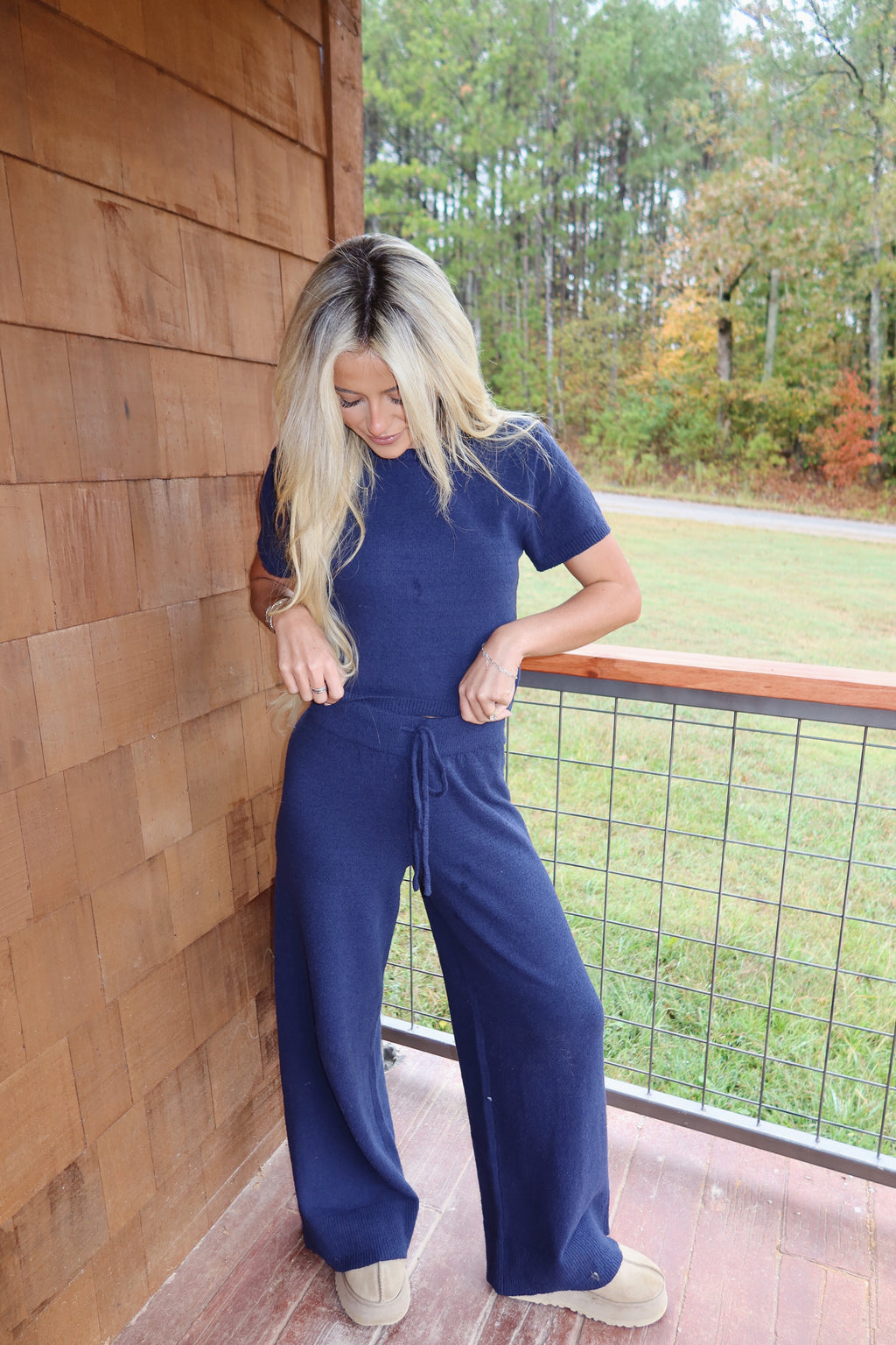 Easy Morning Set (NAVY)