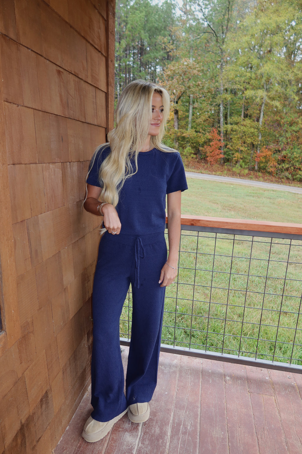 Easy Morning Set (NAVY)