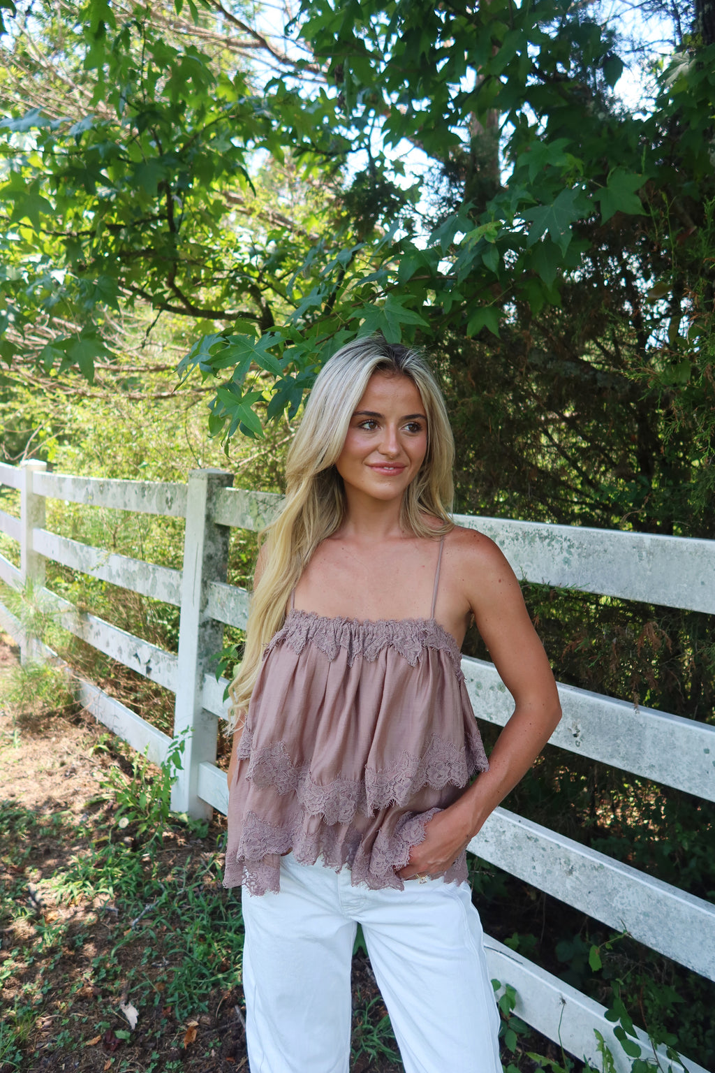 Cleo Tiered Cami Top