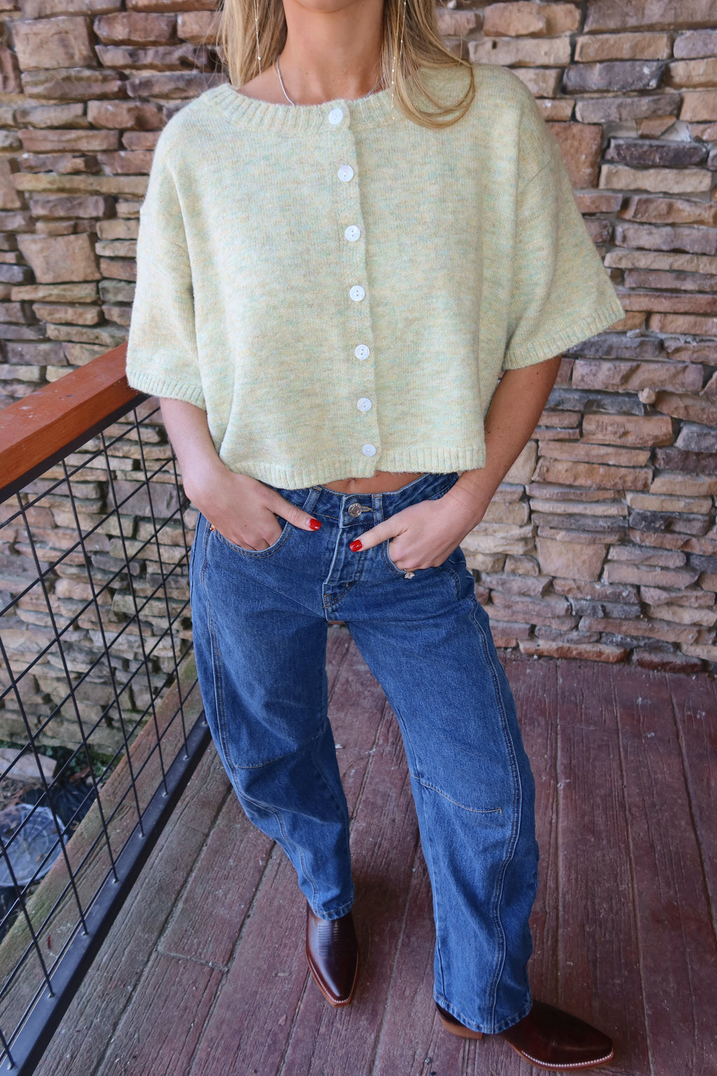 Cora Cardigan (Green)